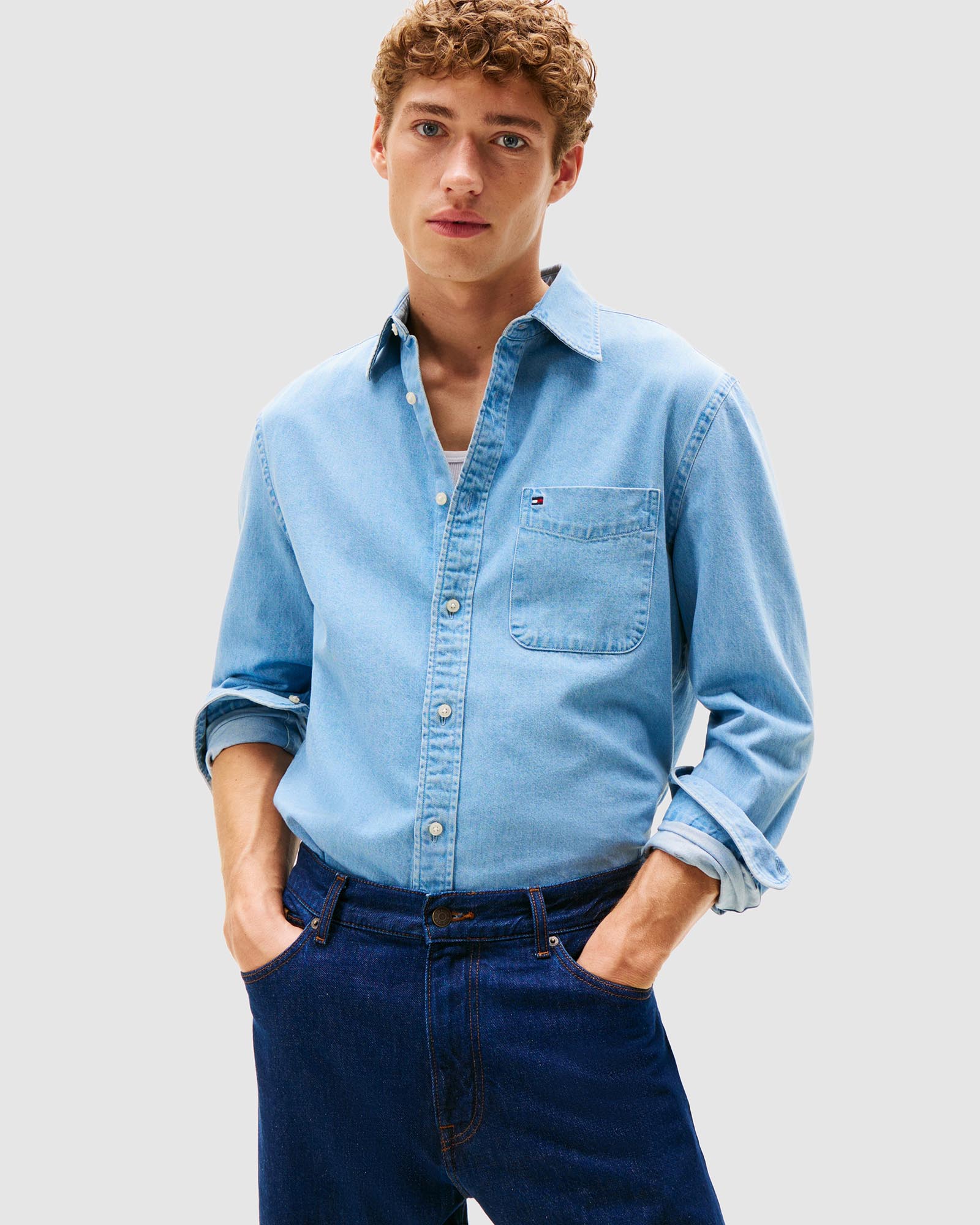 Lightweight Denim Shirt