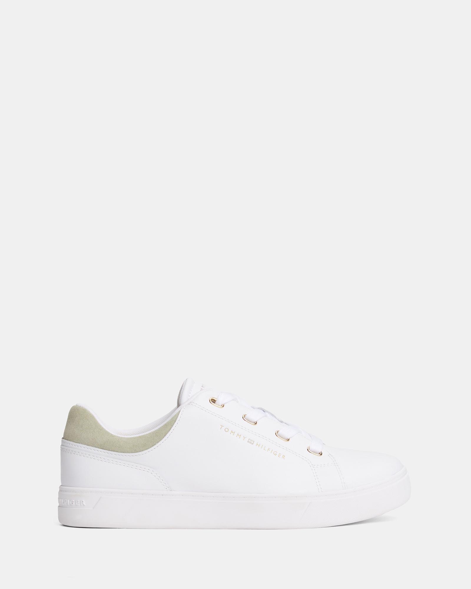 Leather Cupsole Sneakers - Women's