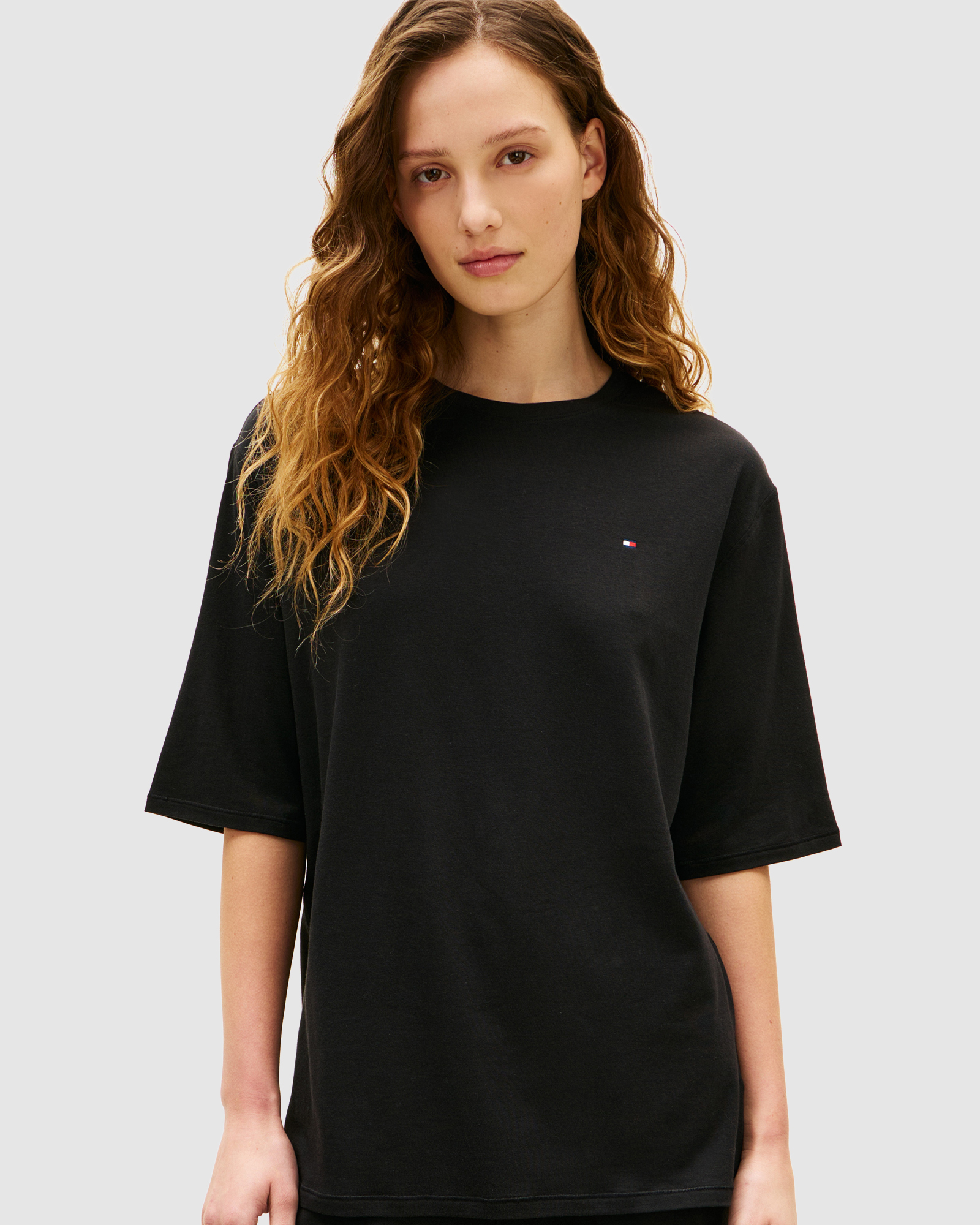 Essential Flag Embroidery Lounge T-Shirt