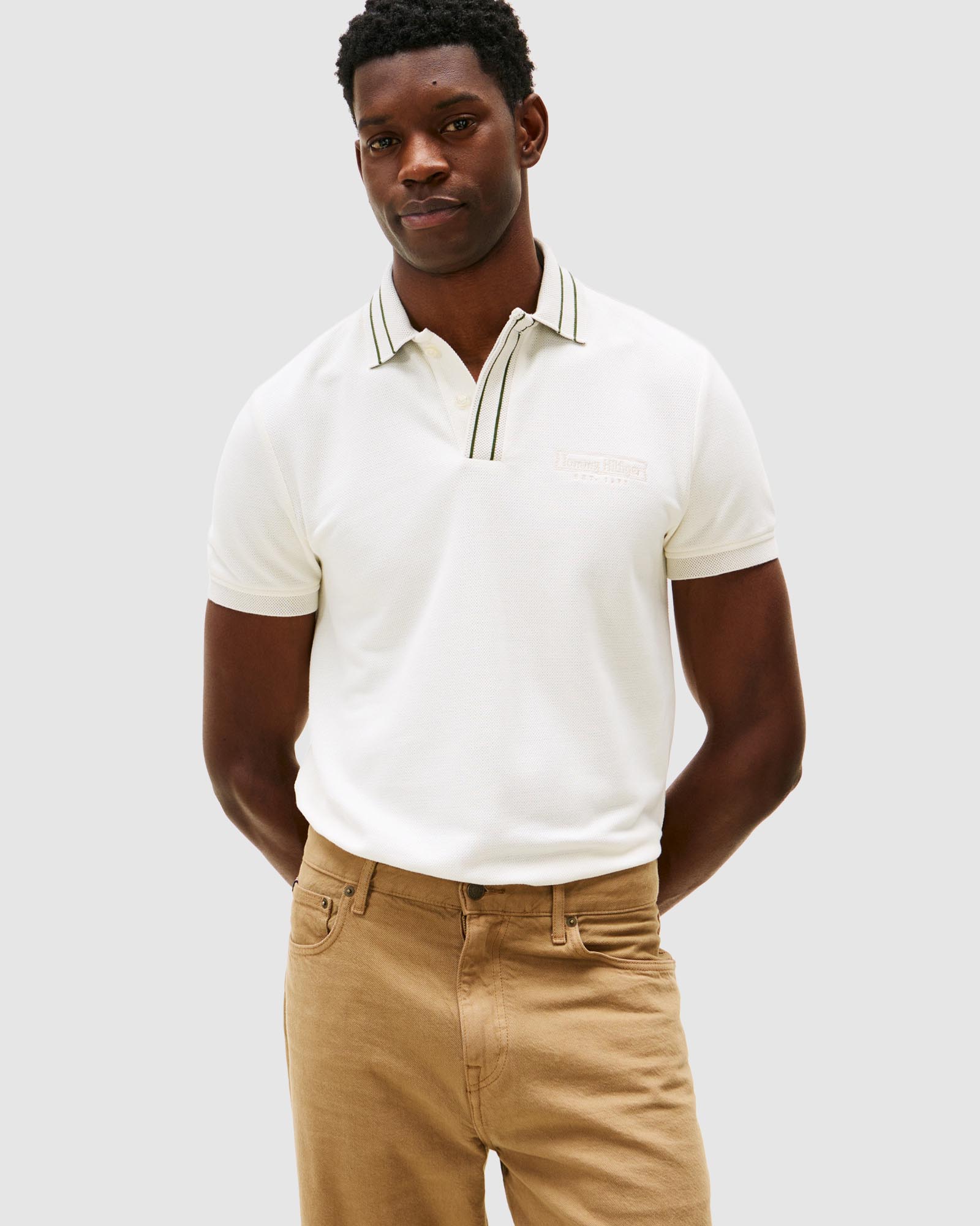 Embroidered Polo Shirt
