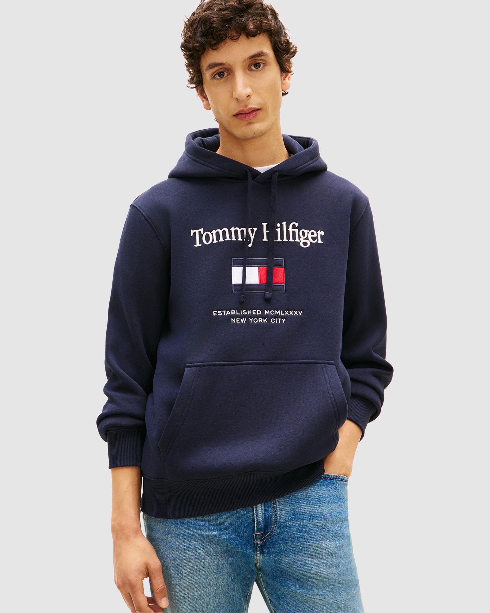 Logo Embroidery Flex Fleece Hoodie