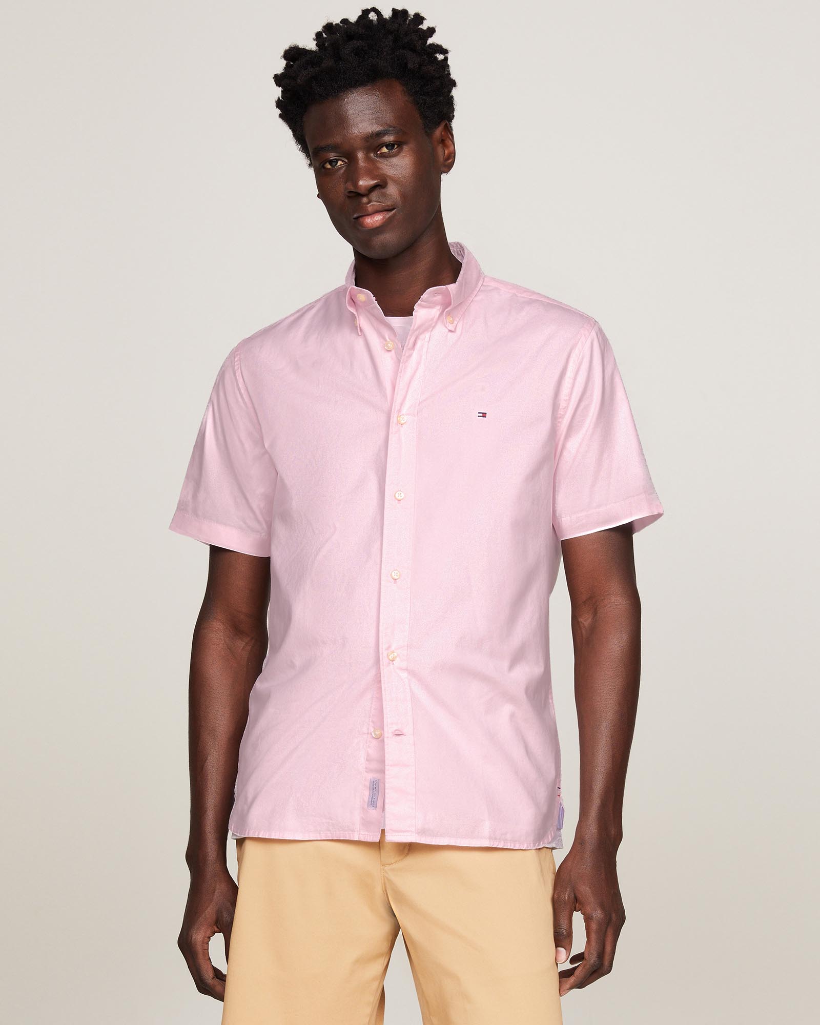 Flex Poplin Short Sleeve Shirt