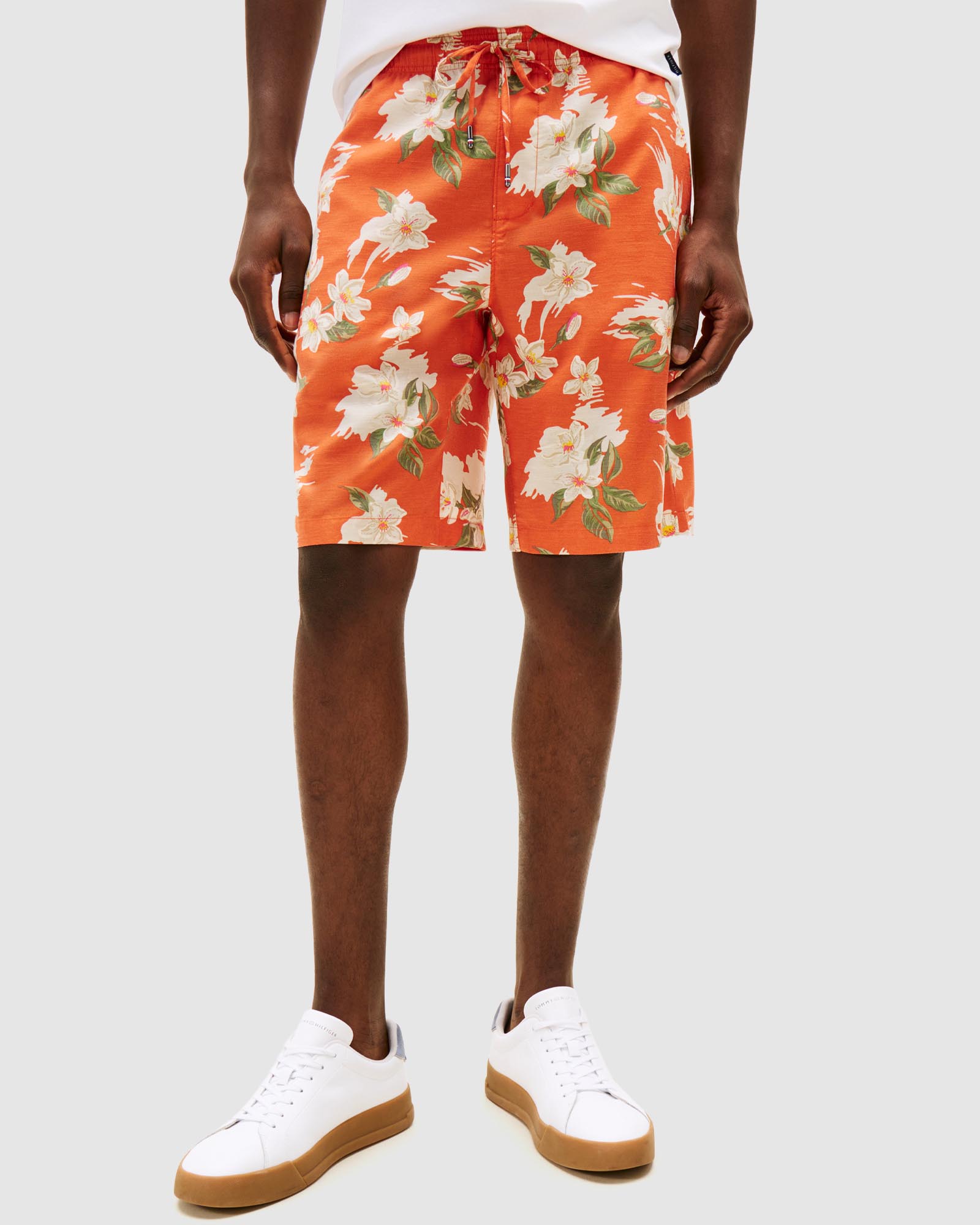 Mercer Floral Print Relaxed Shorts