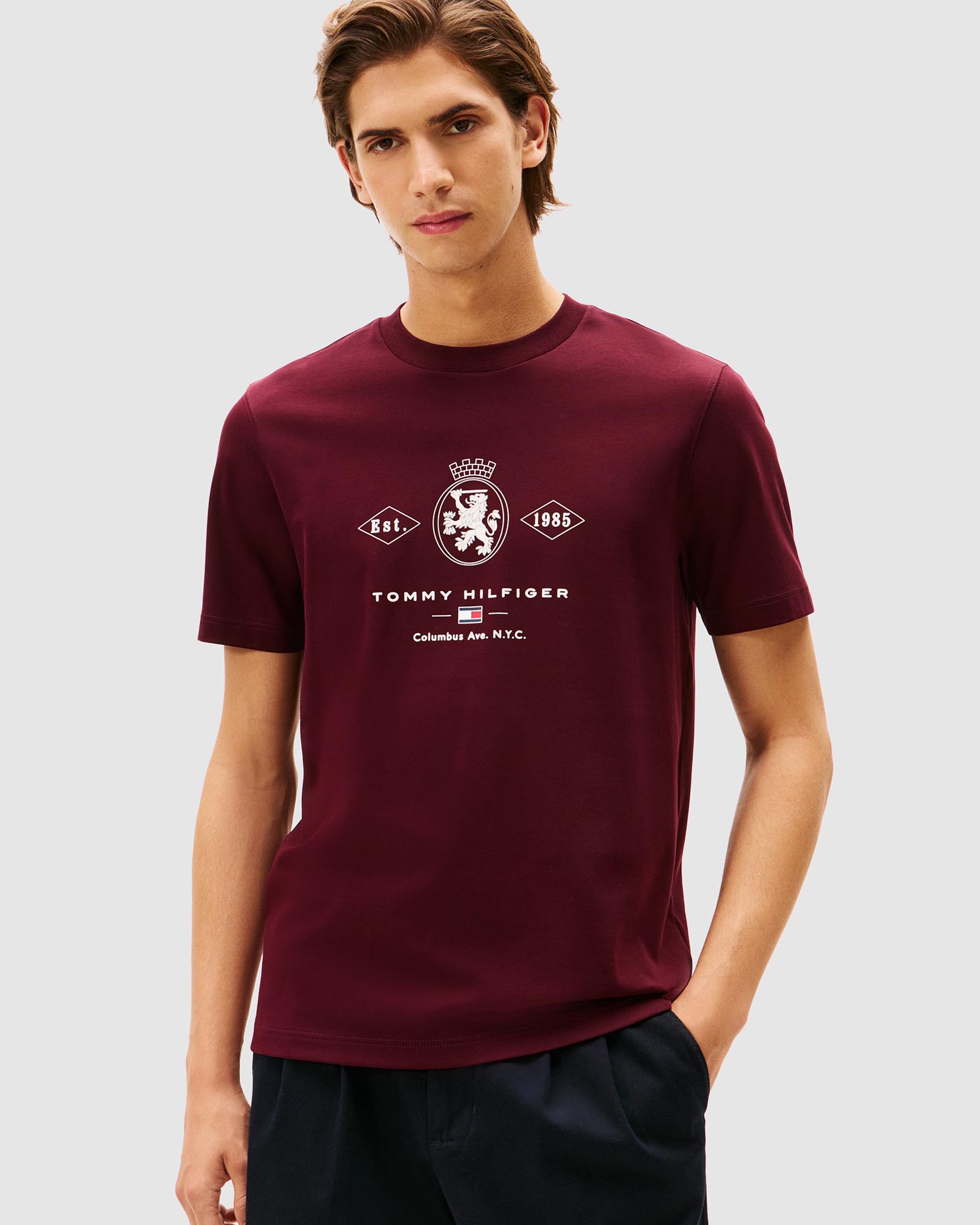 Varsity Graphic Interlock Knit T-Shirt