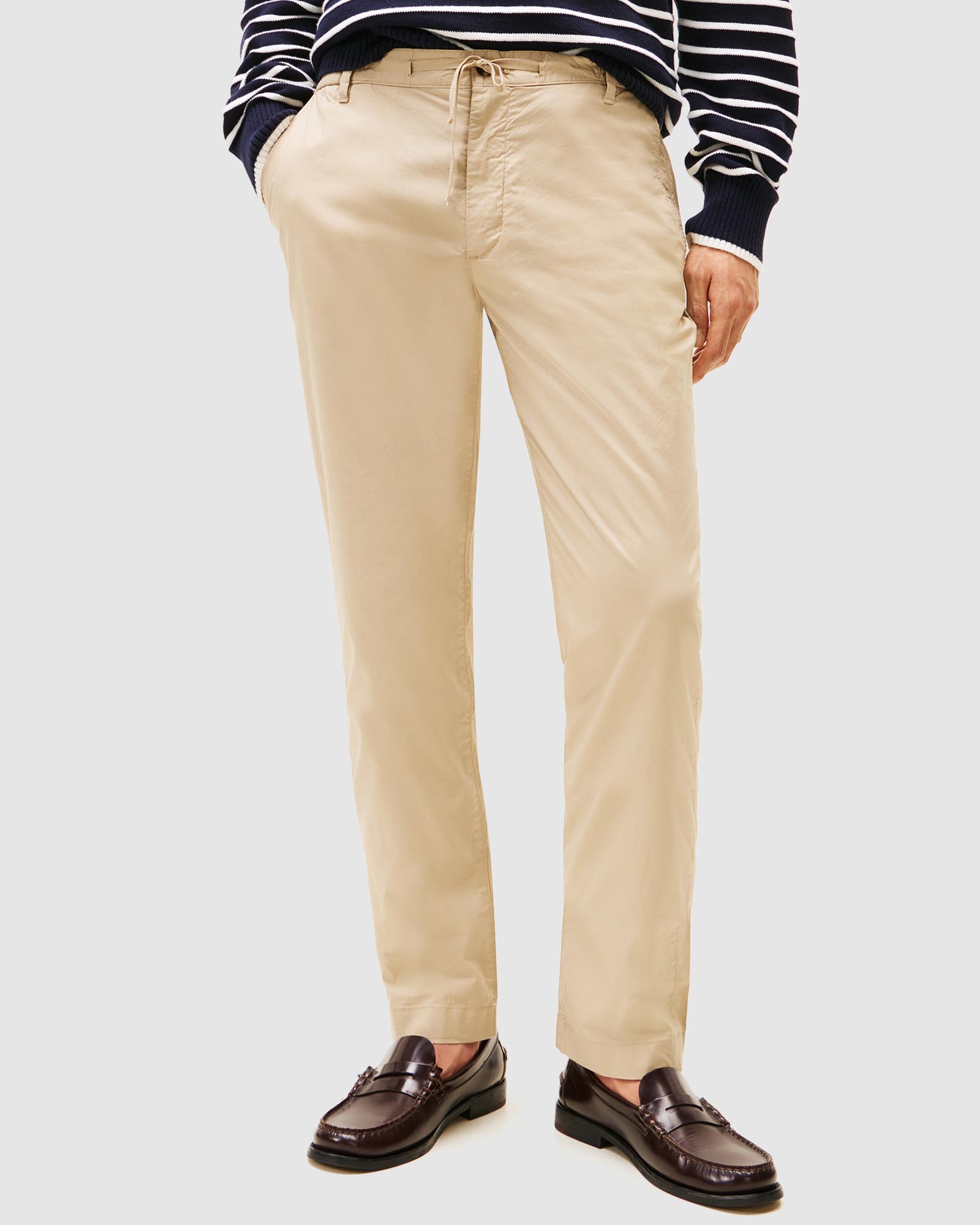 Paper Touch Straight Leg Chinos - ICONIC EXCLUSIVE