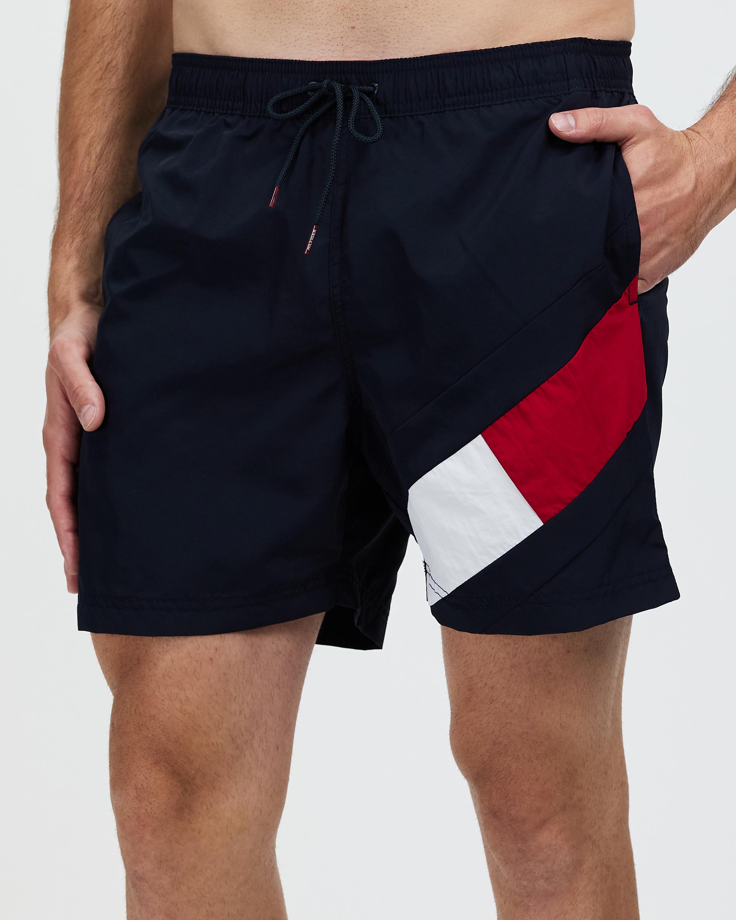 Slim Fit Mid Length Swim Shorts