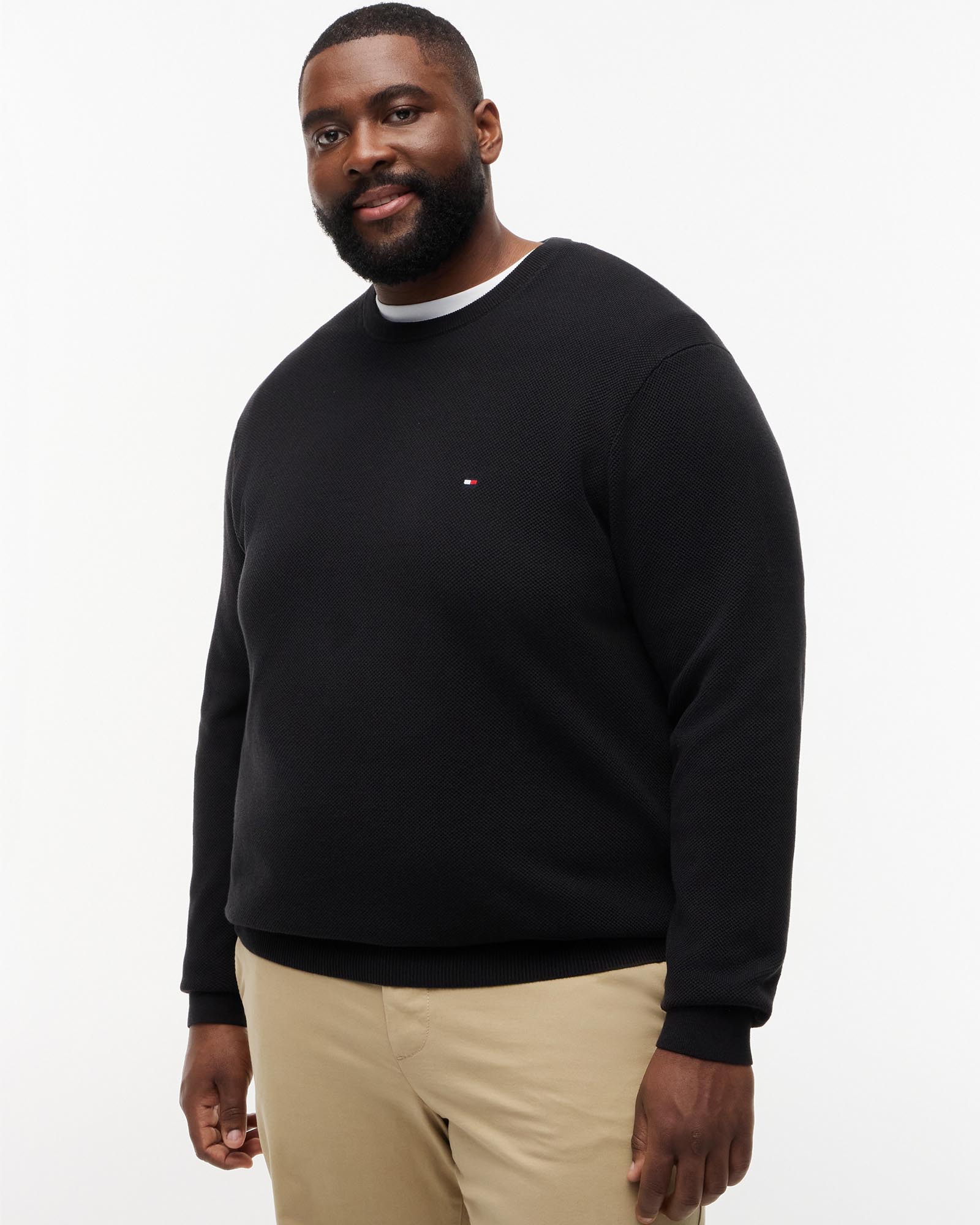 Essential Structured Crew Neck Sweat