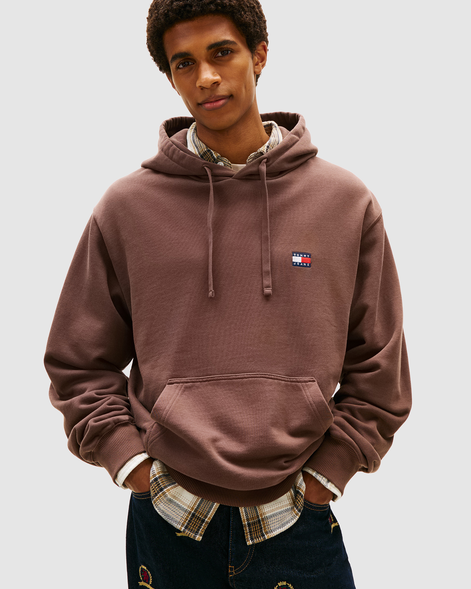 Boxy Badge Hoodie