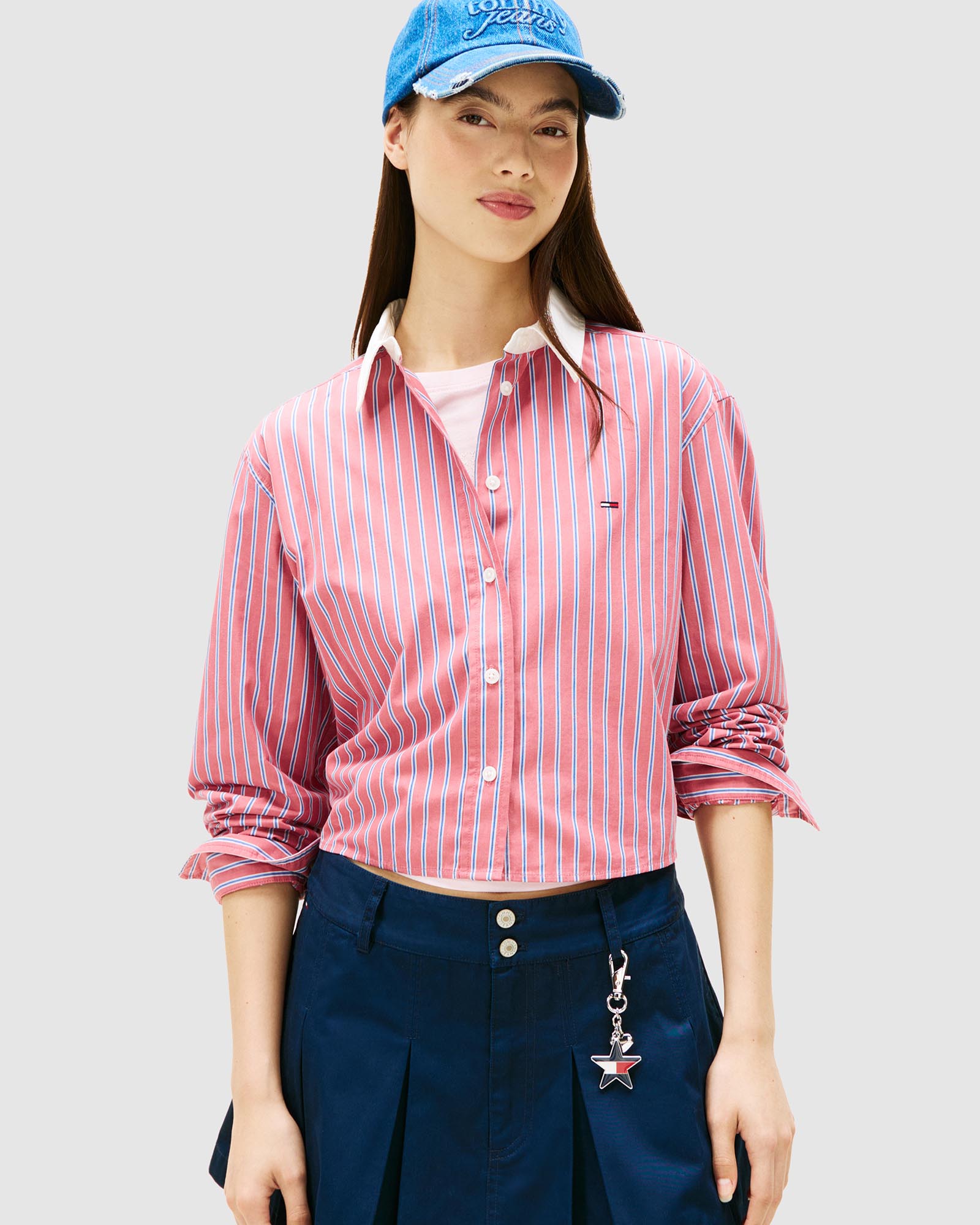 Crop Relaxed Shirt