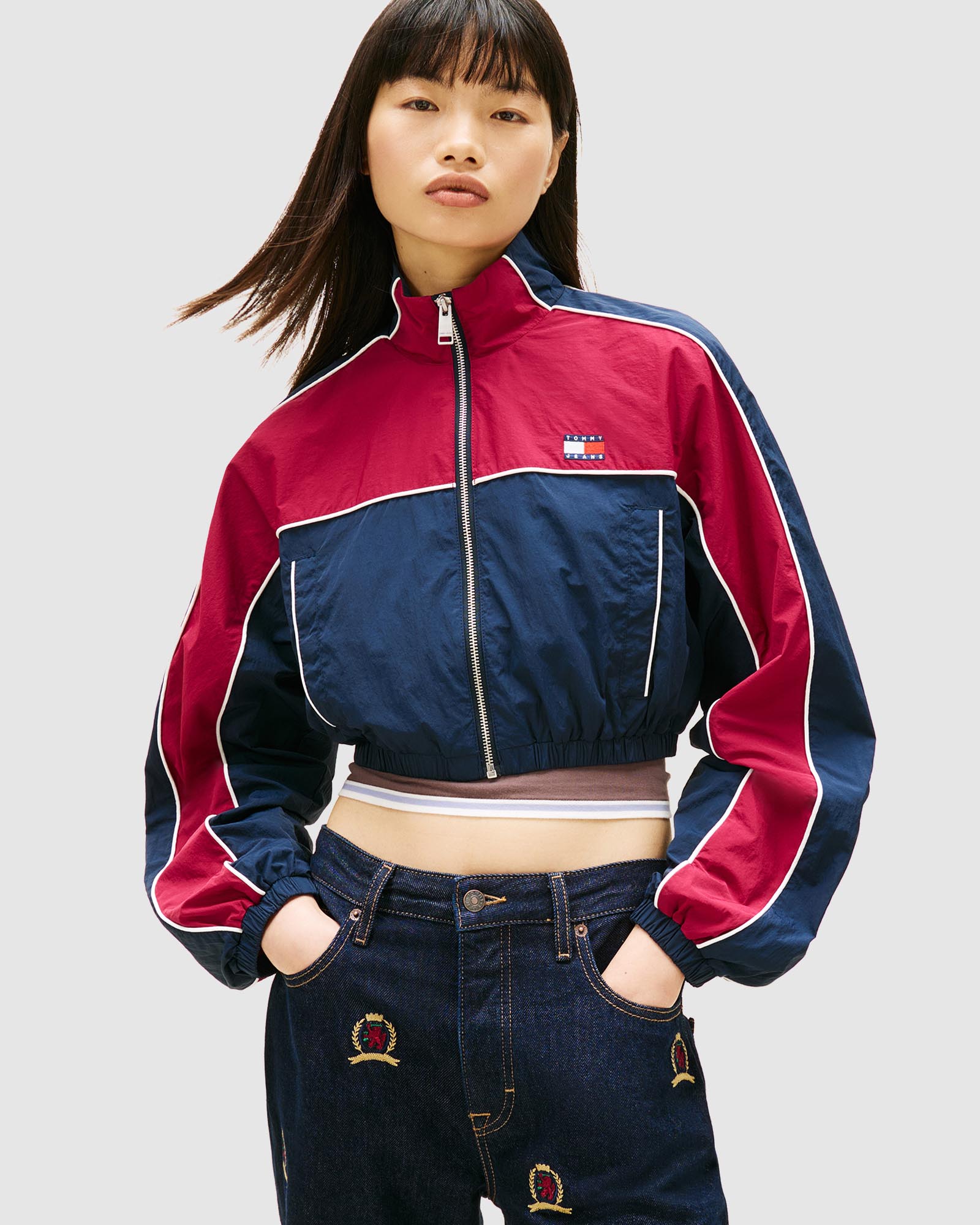 Nylon Piping Jacket