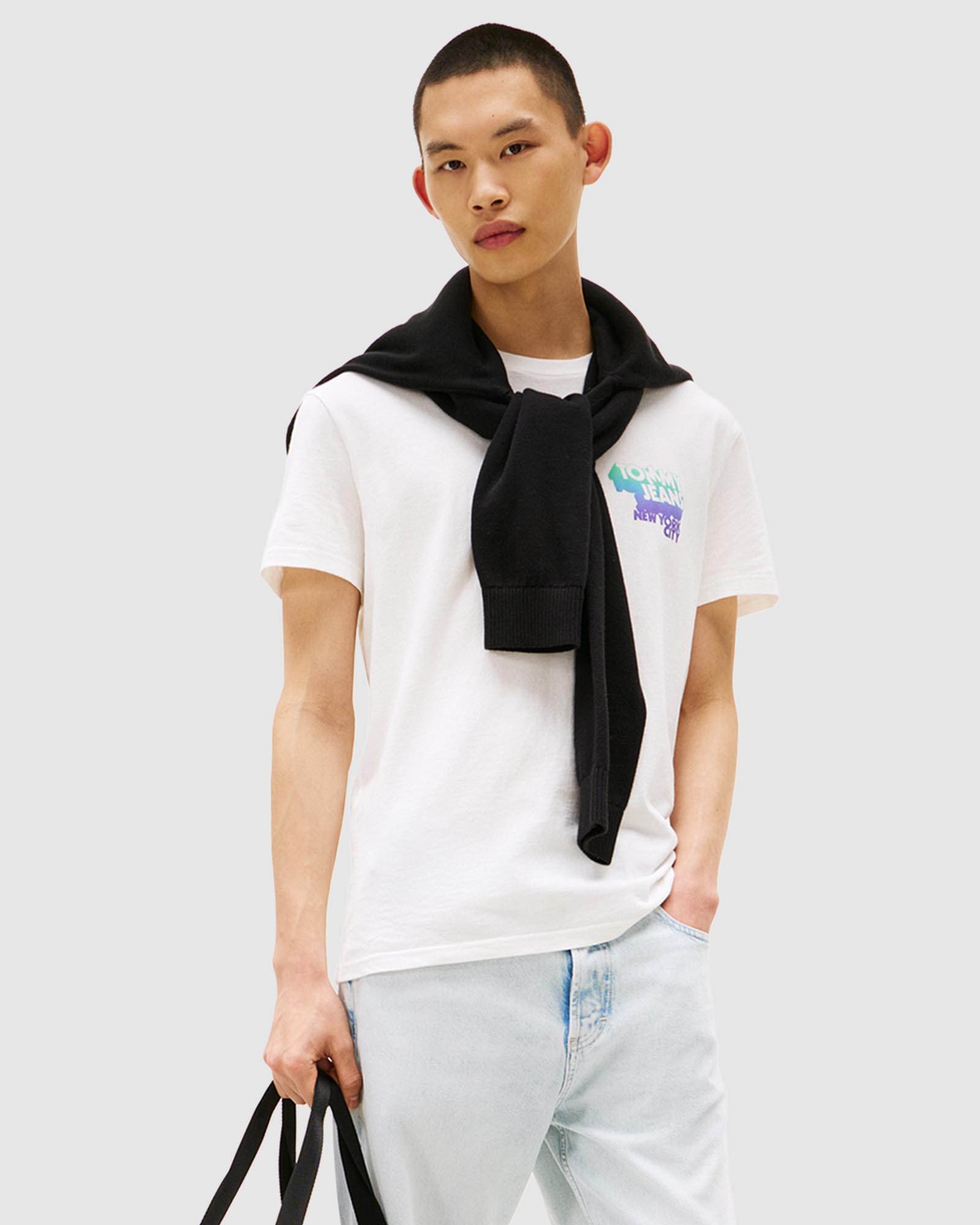 Stack Logo Back Graphic T-Shirt - ICONIC EXCLUSIVE