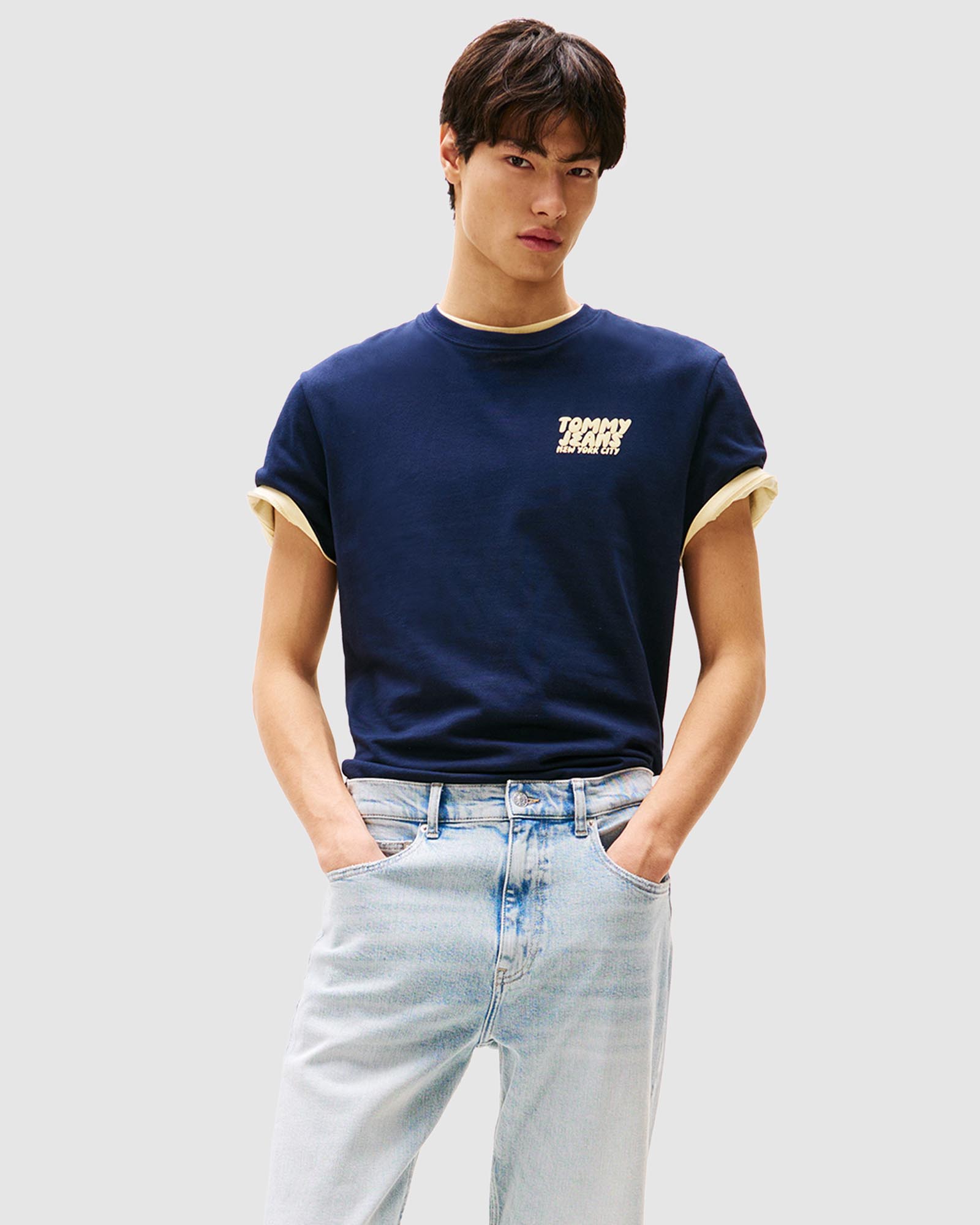 Bubble Logo Back Graphic T-Shirt