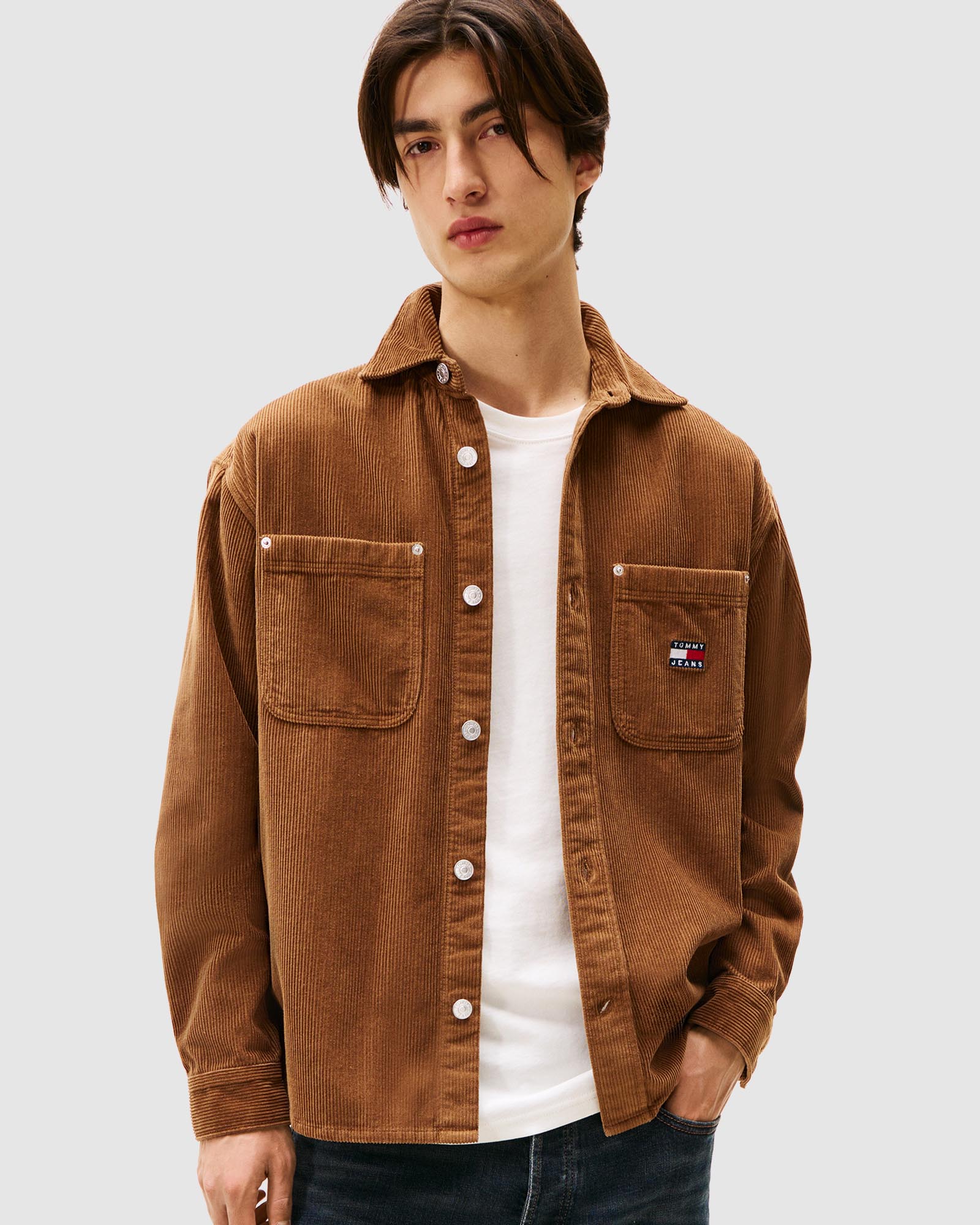 Relax Washed Cord Shirt