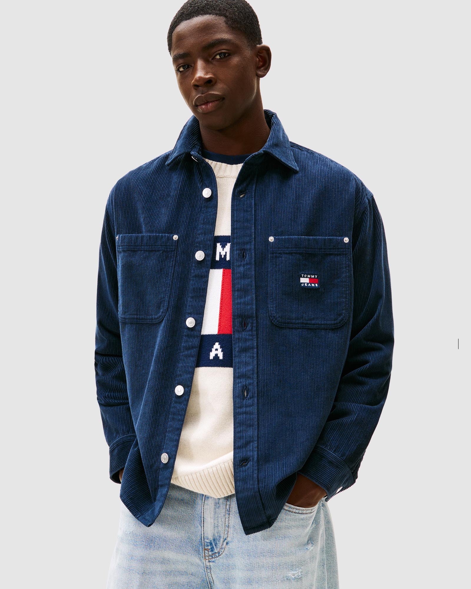 Relax Washed Cord Shirt