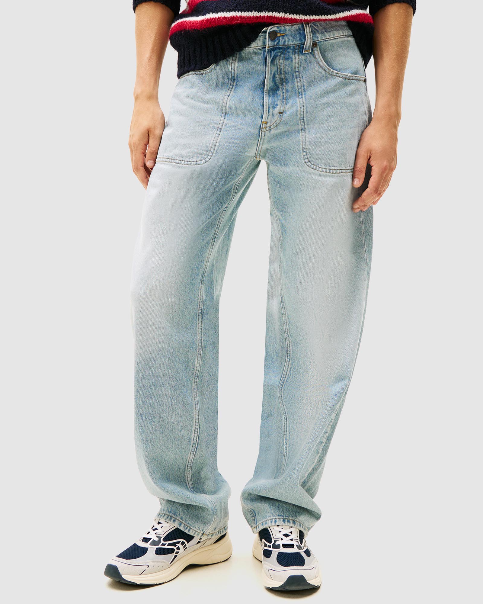 Jaimie Relaxed Straight Jeans