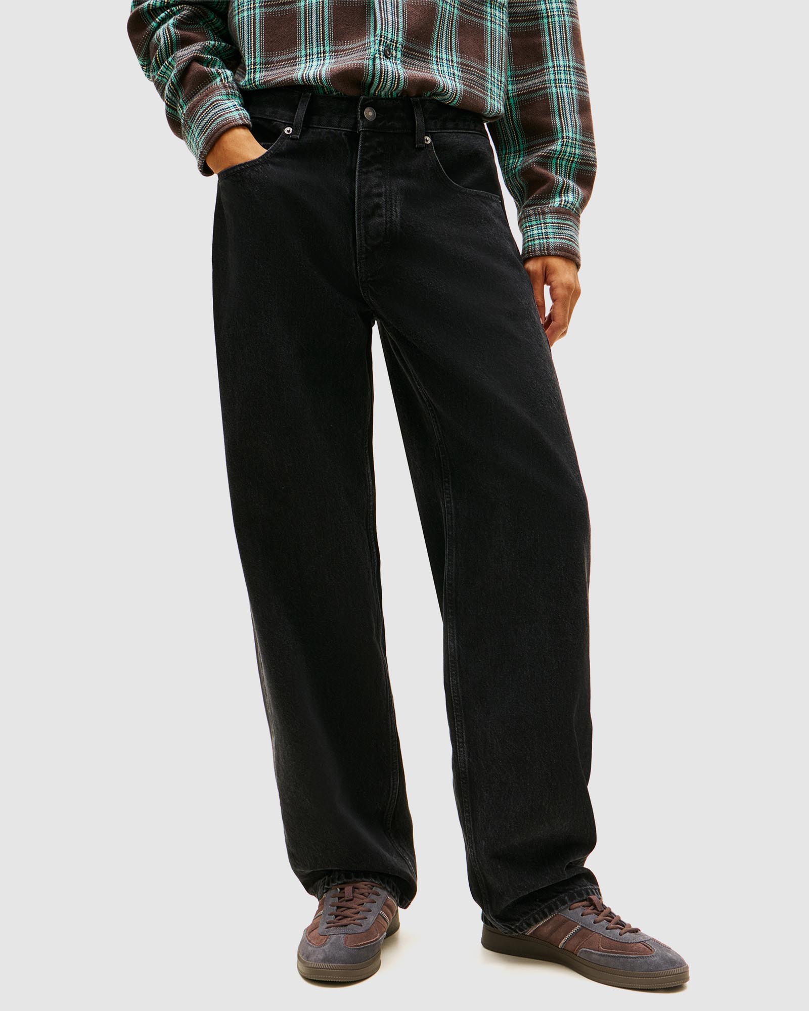 Jaimie Relaxed Flag Straight Leg Jeans