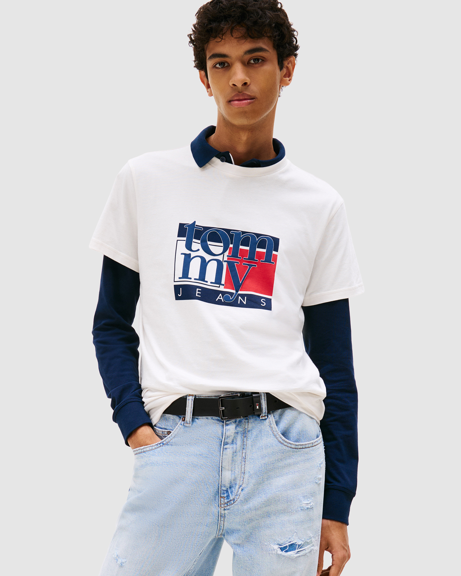 Flag Graphic Slim T-Shirt