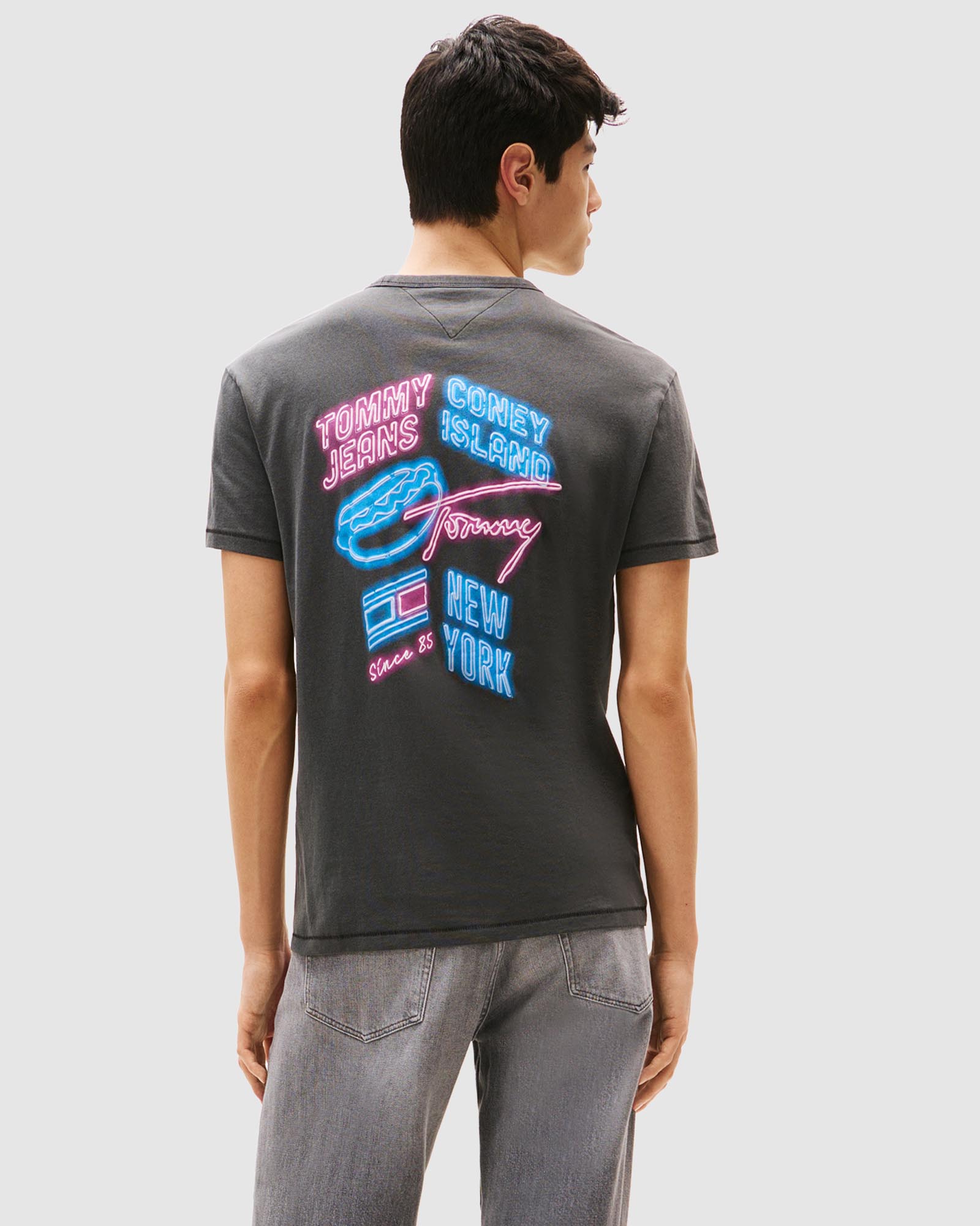 Back Graphic Crew Neck T-Shirt