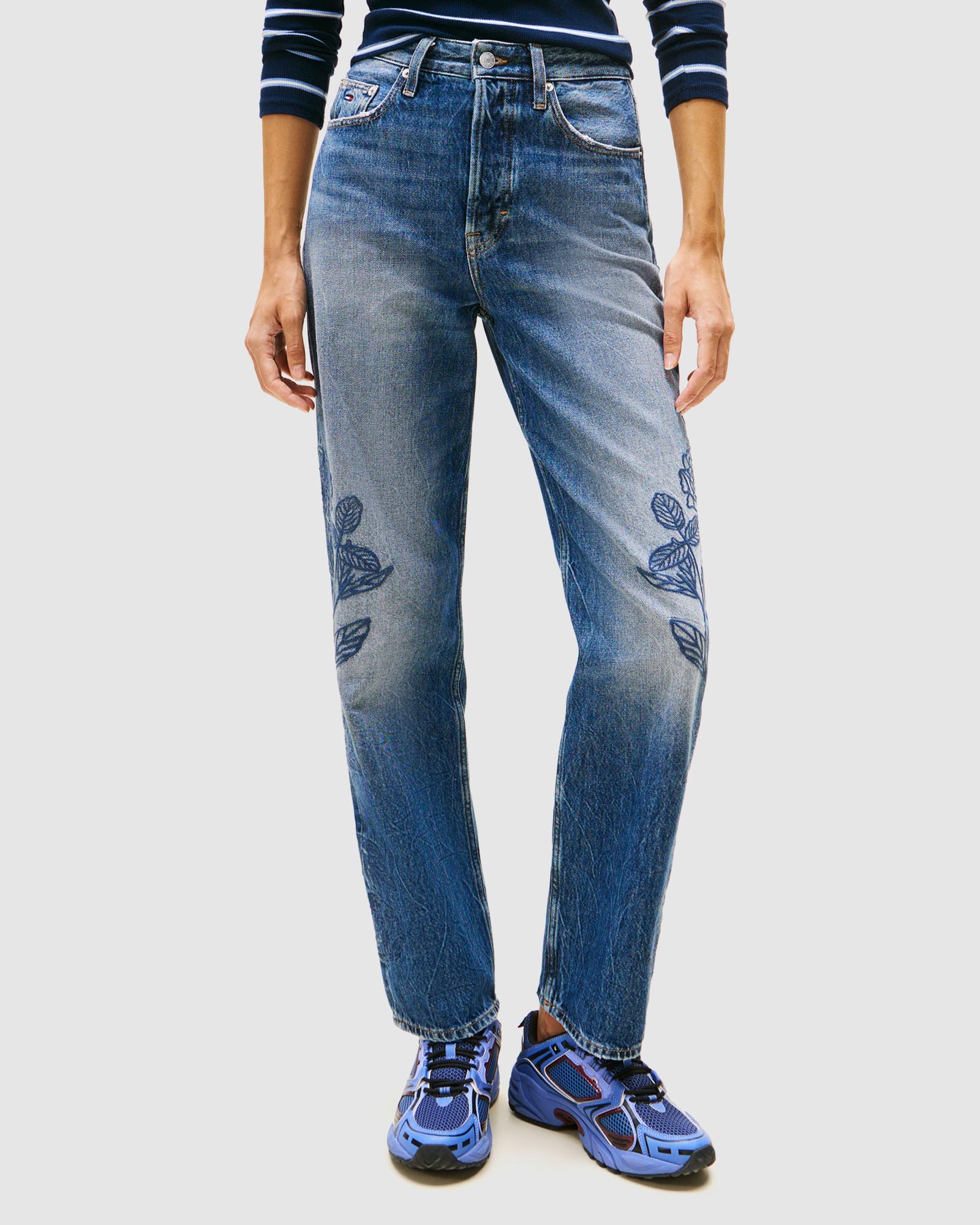 Layla High Rise Slim Straight Jeans