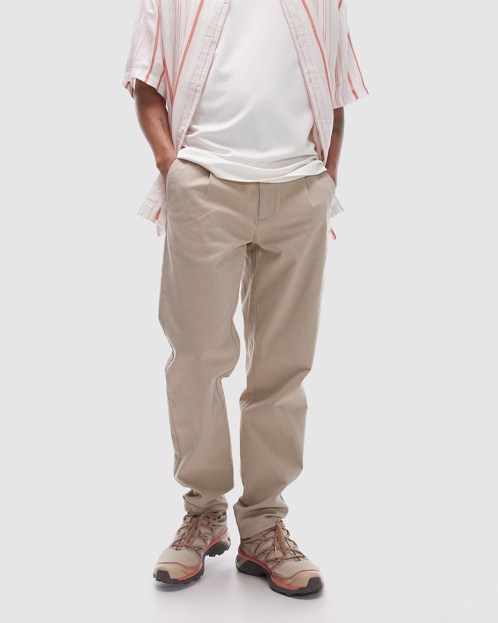 Tapered Chino Trousers