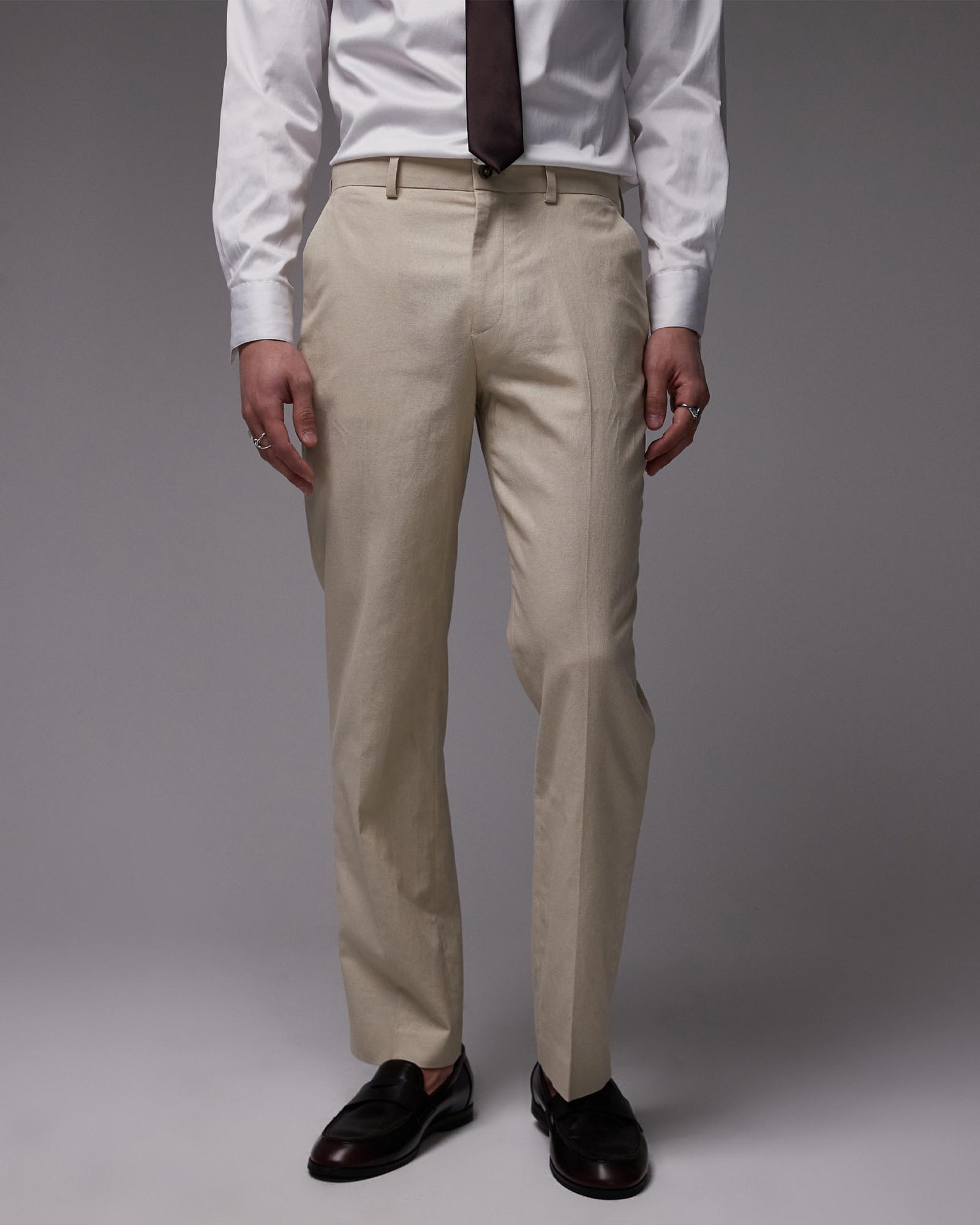 Straight Suit Trousers
