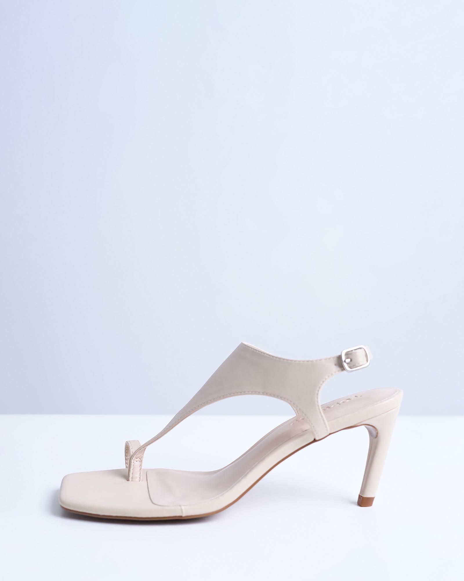 Iman Toe Loop Heeled Sandals