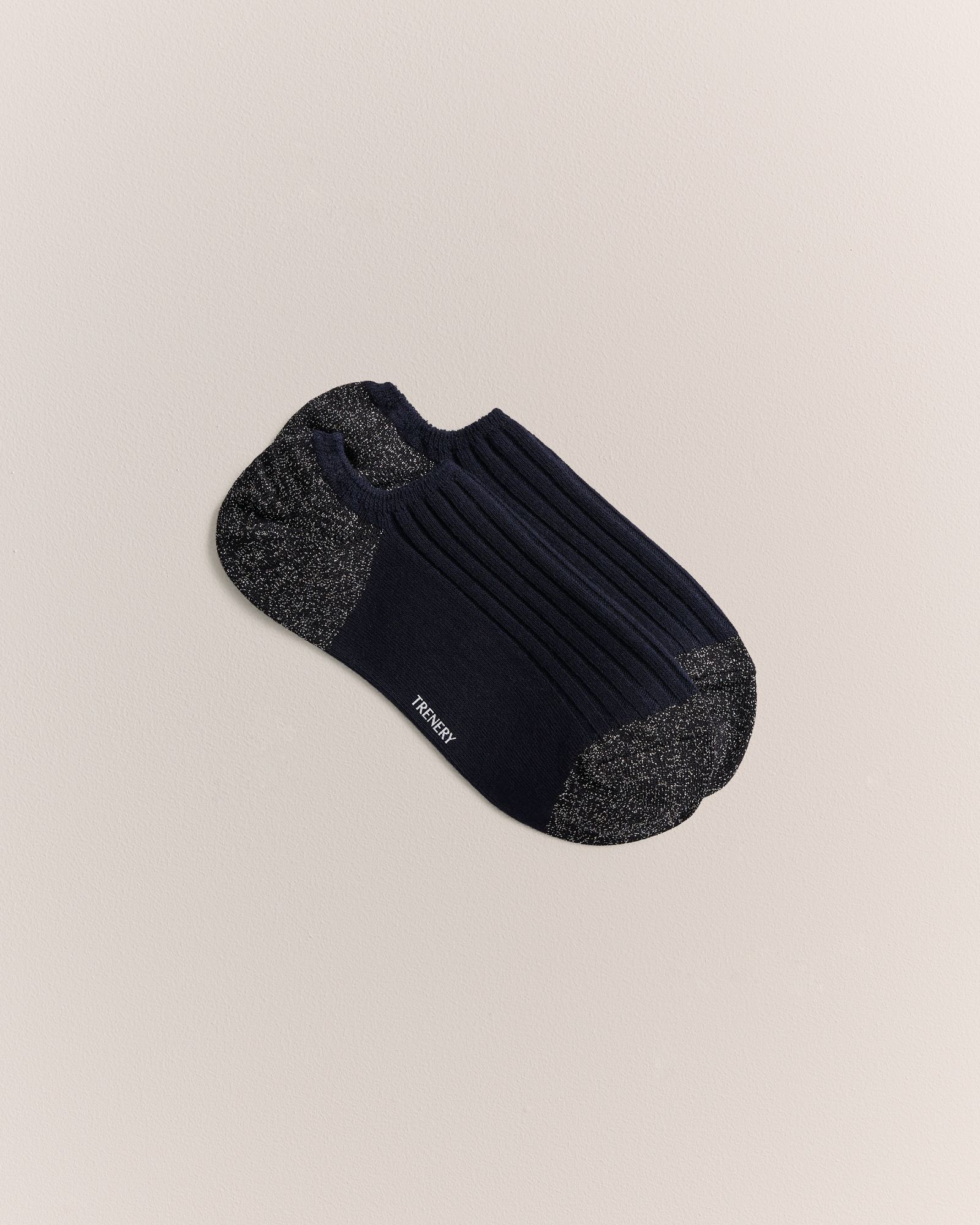Low Cut Rib Sock in Night Sky