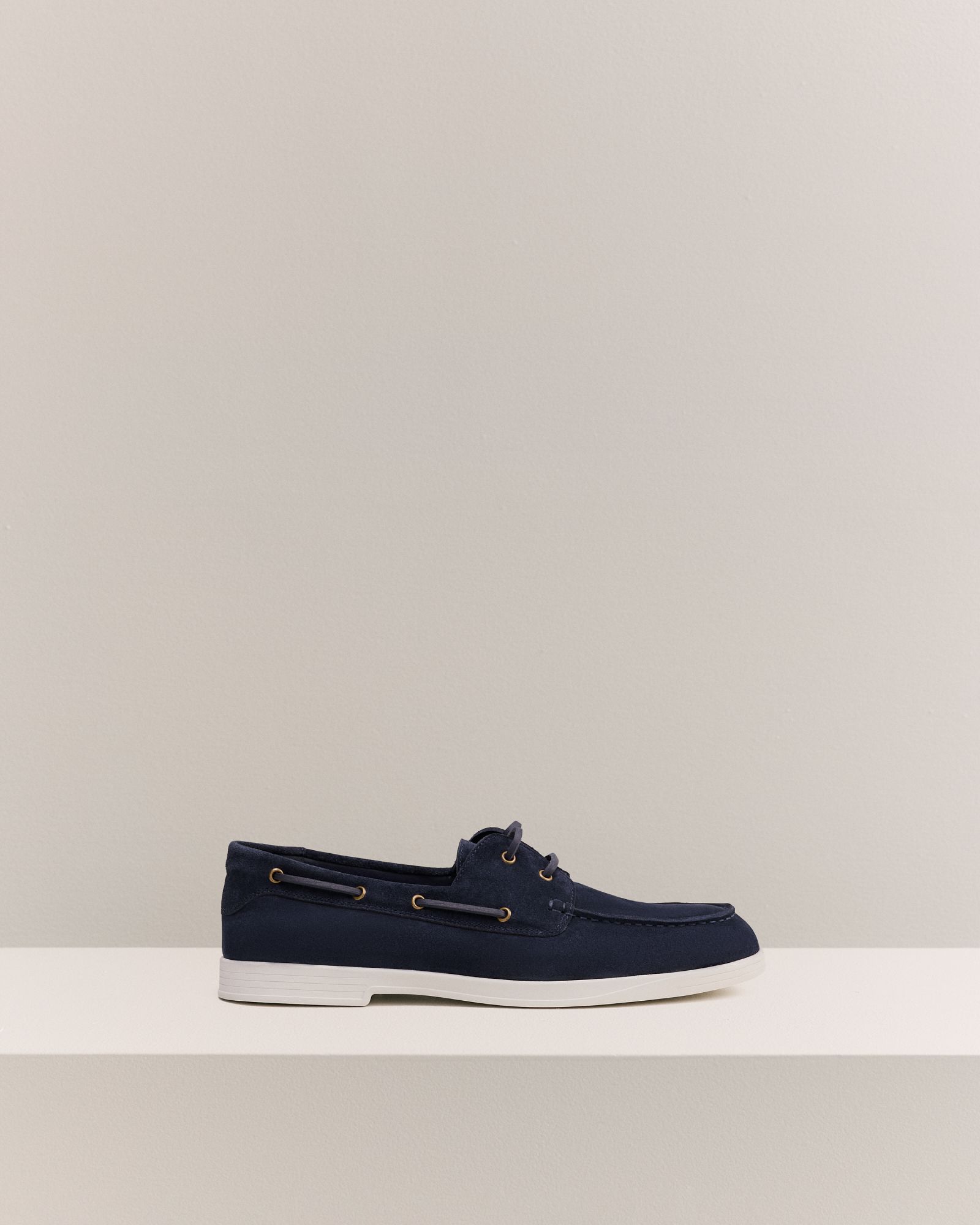 Keeling Boat Shoe in Navy