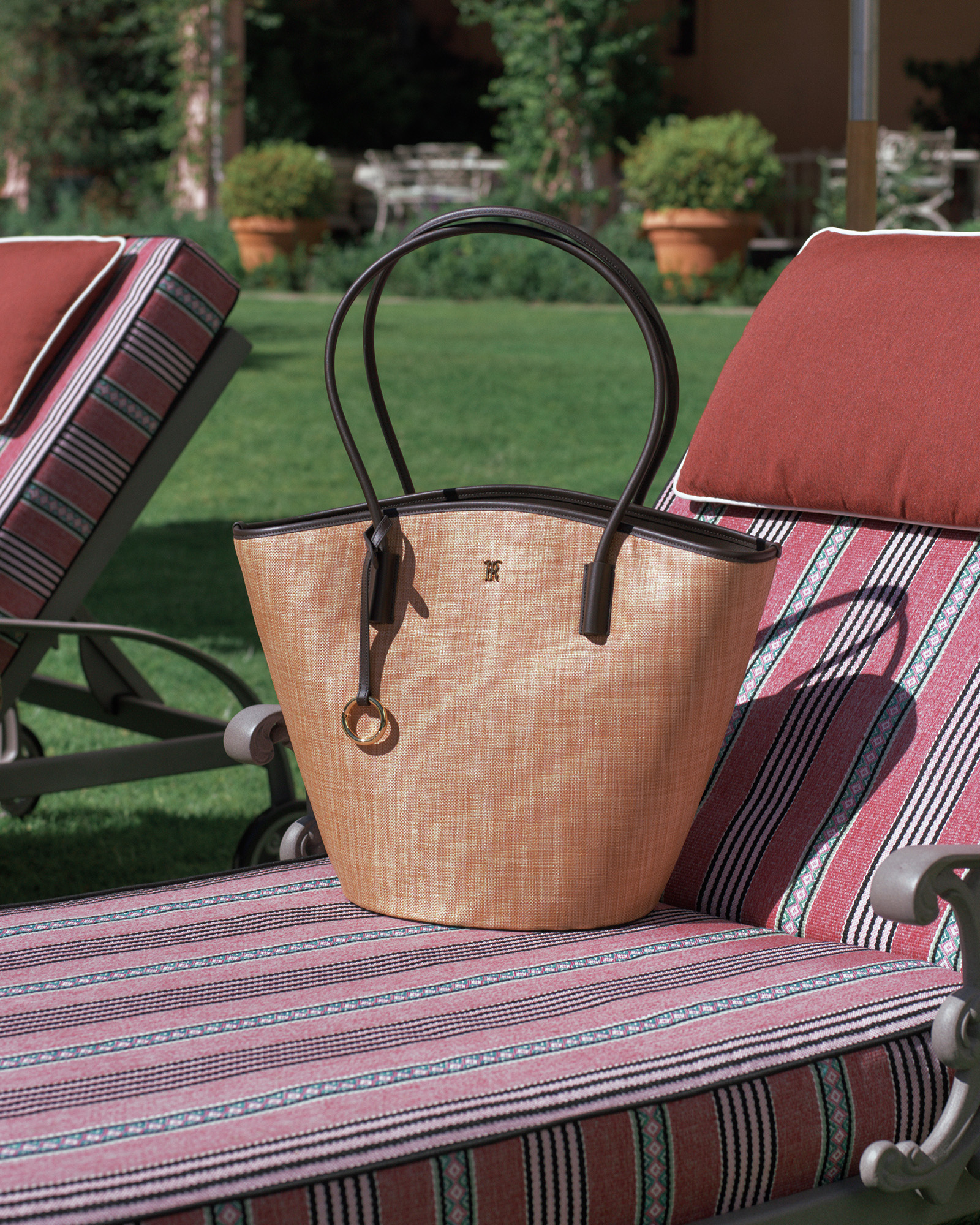 Yamba Woven Tote in Natural