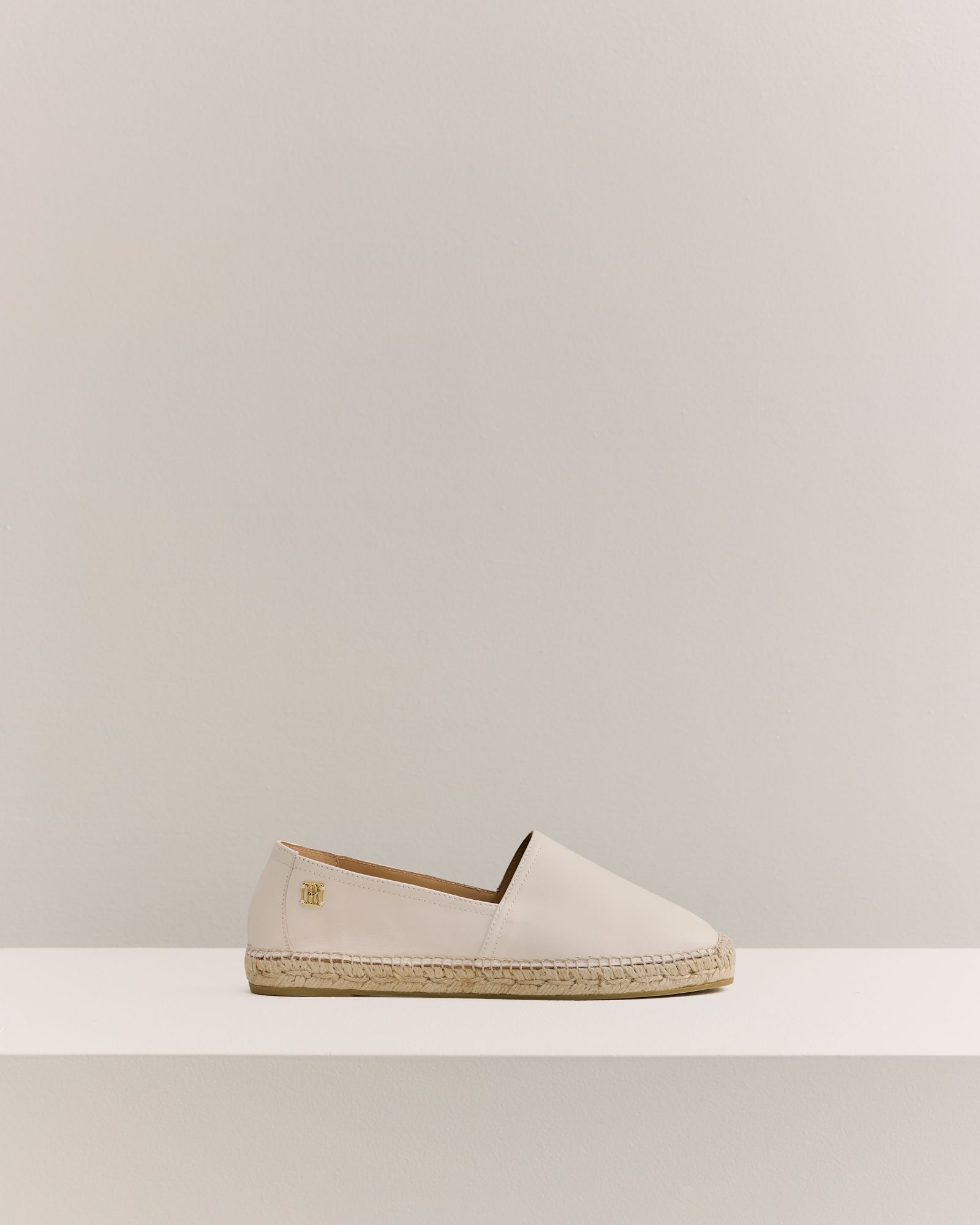 Tallow Espadrille Flat in Oyster