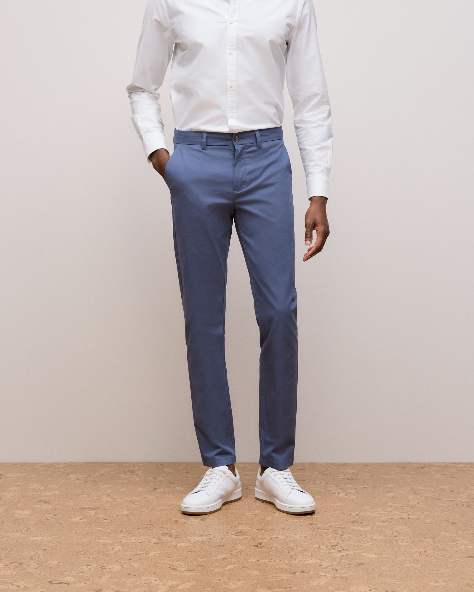 Slim Fit Chino Pant in Dark Blue