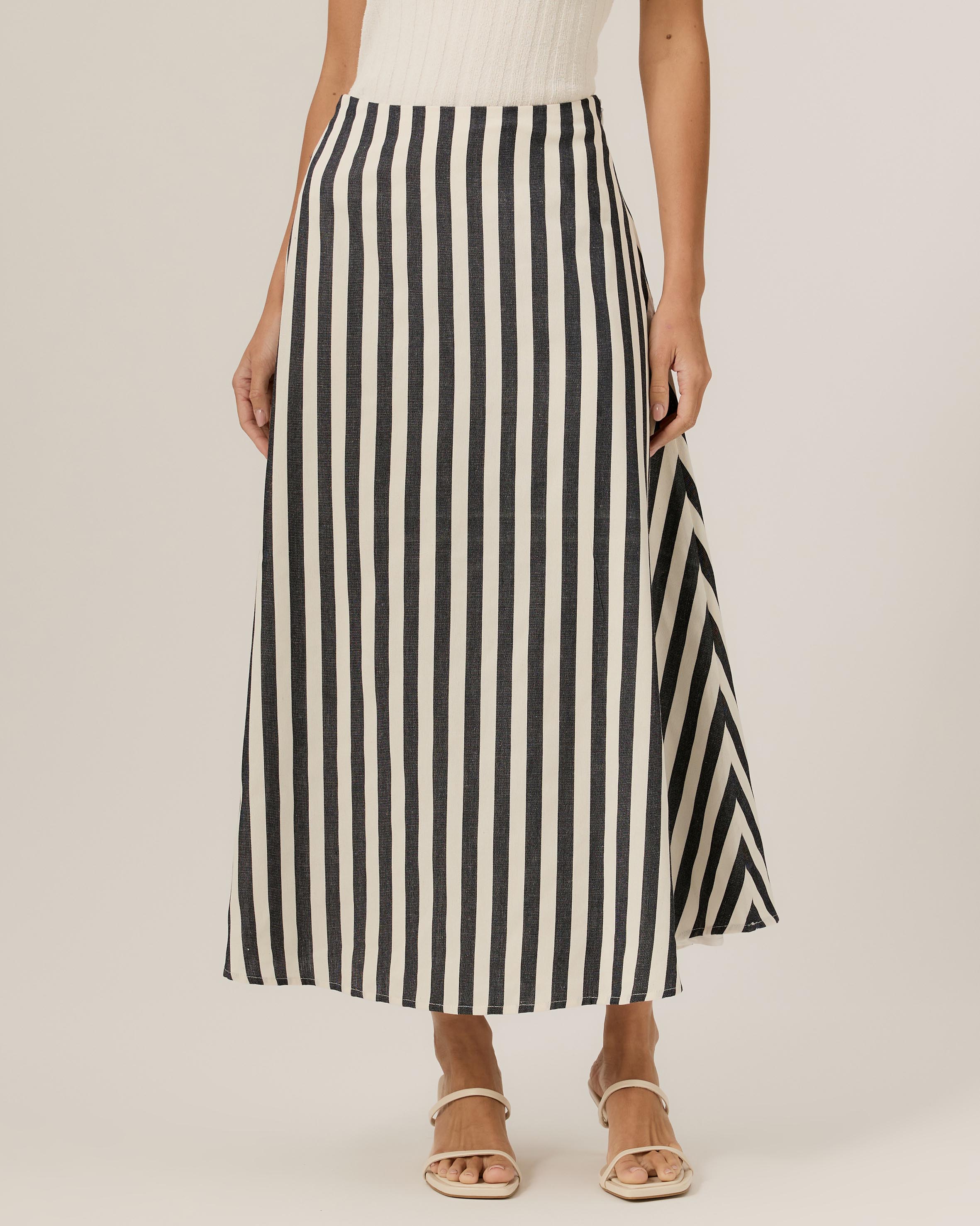 Holly Stripe Skirt