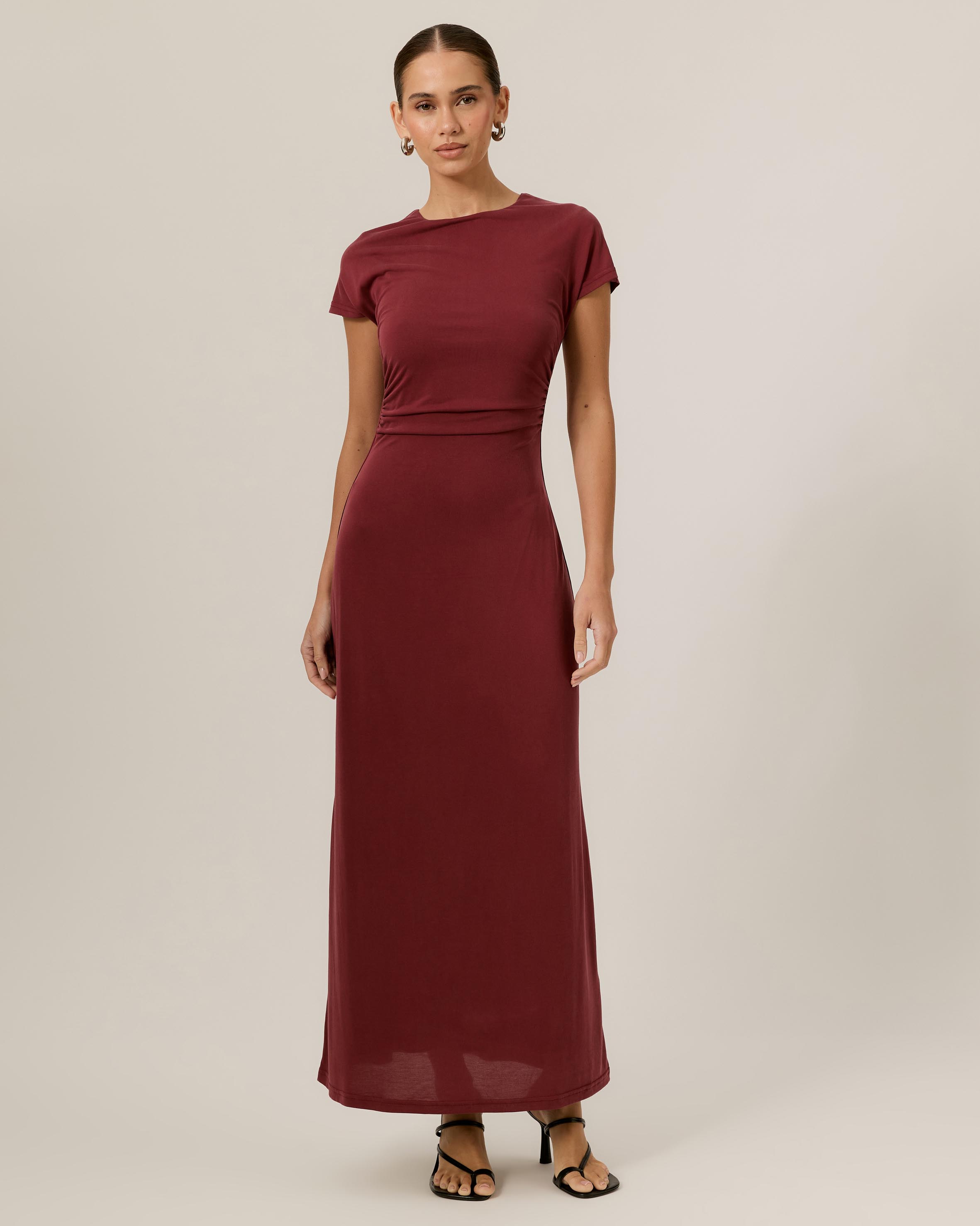 Hope Ruched Maxi Dress