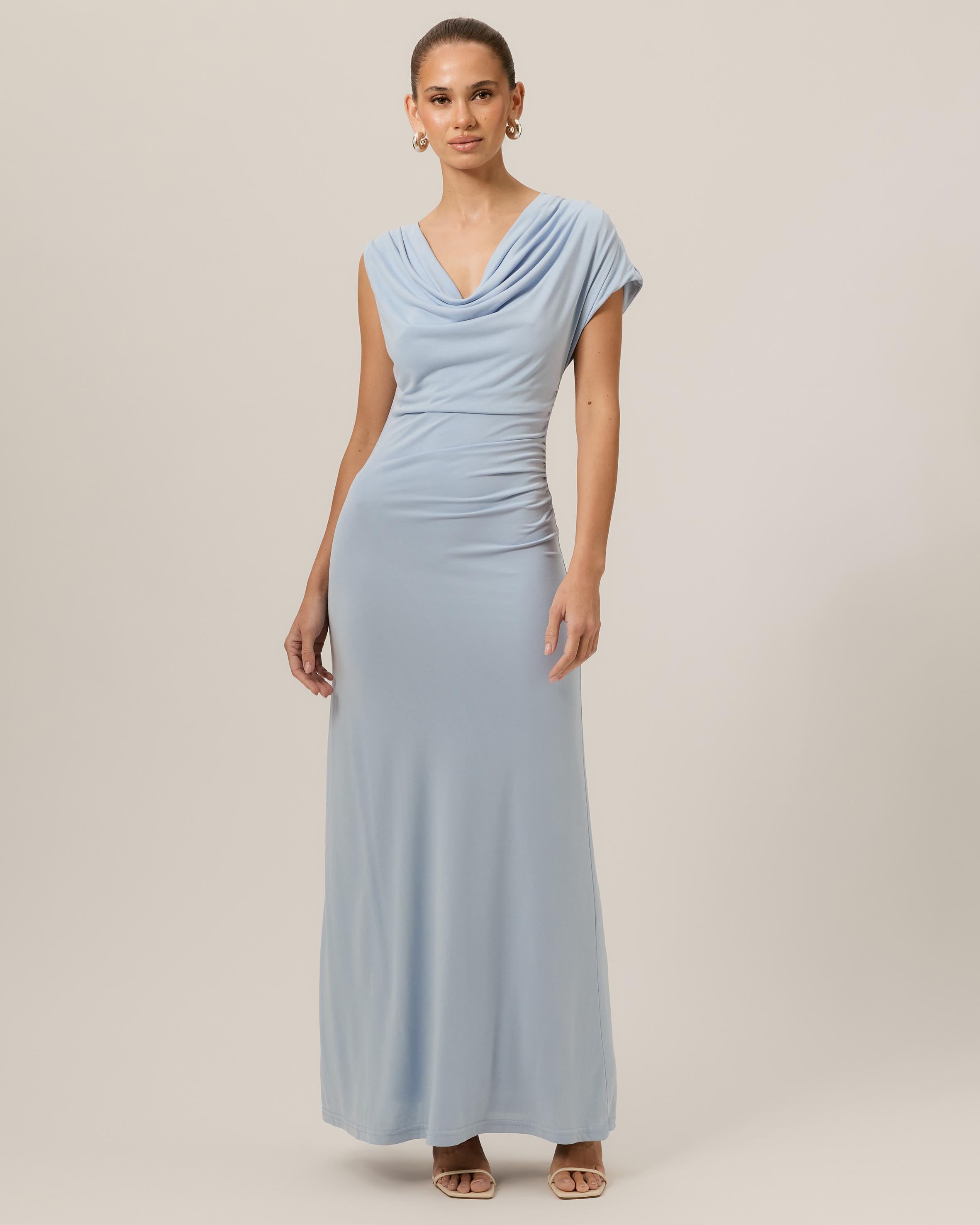 Gemma Draped Maxi Dress