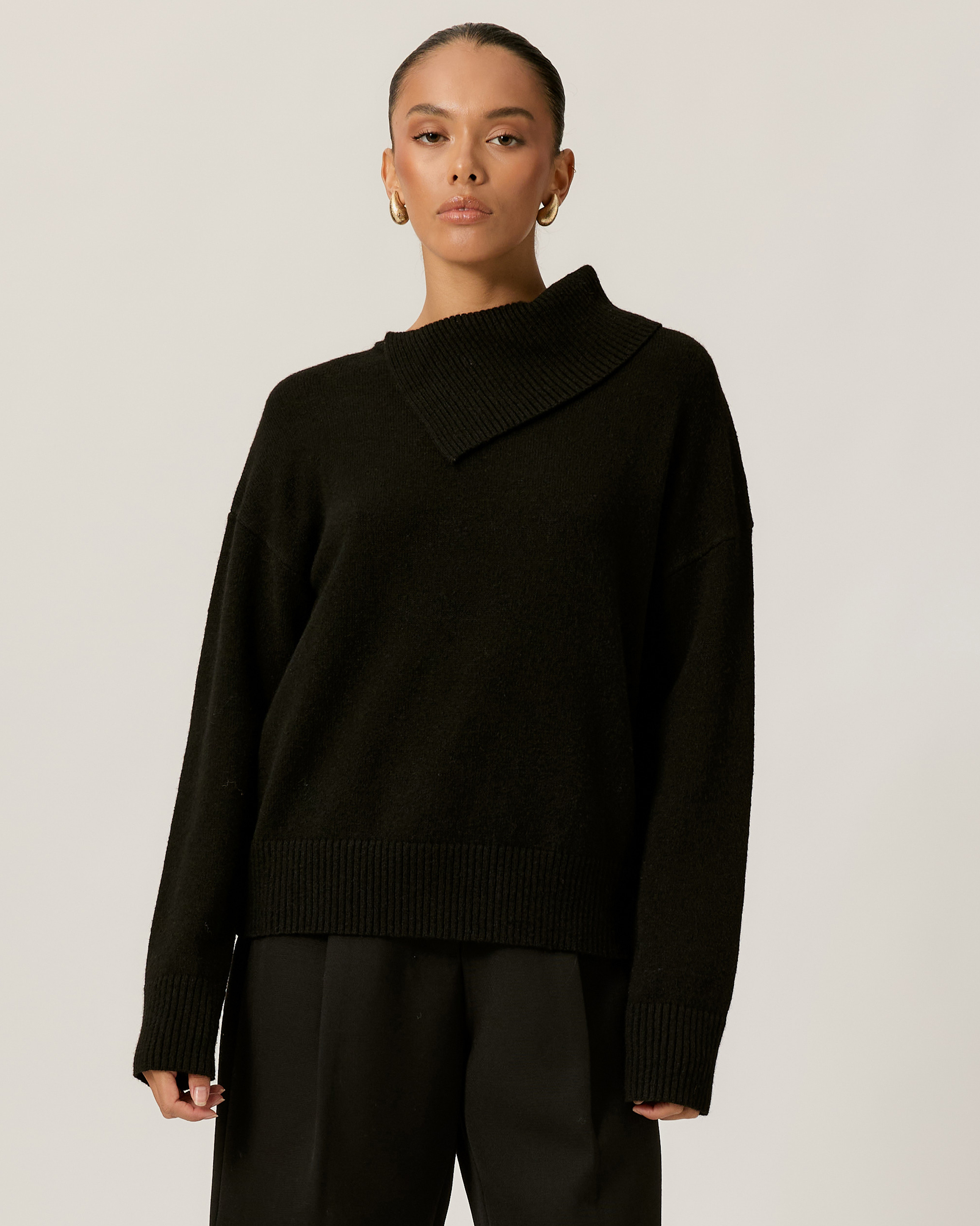 Sophie Hatched Jumper