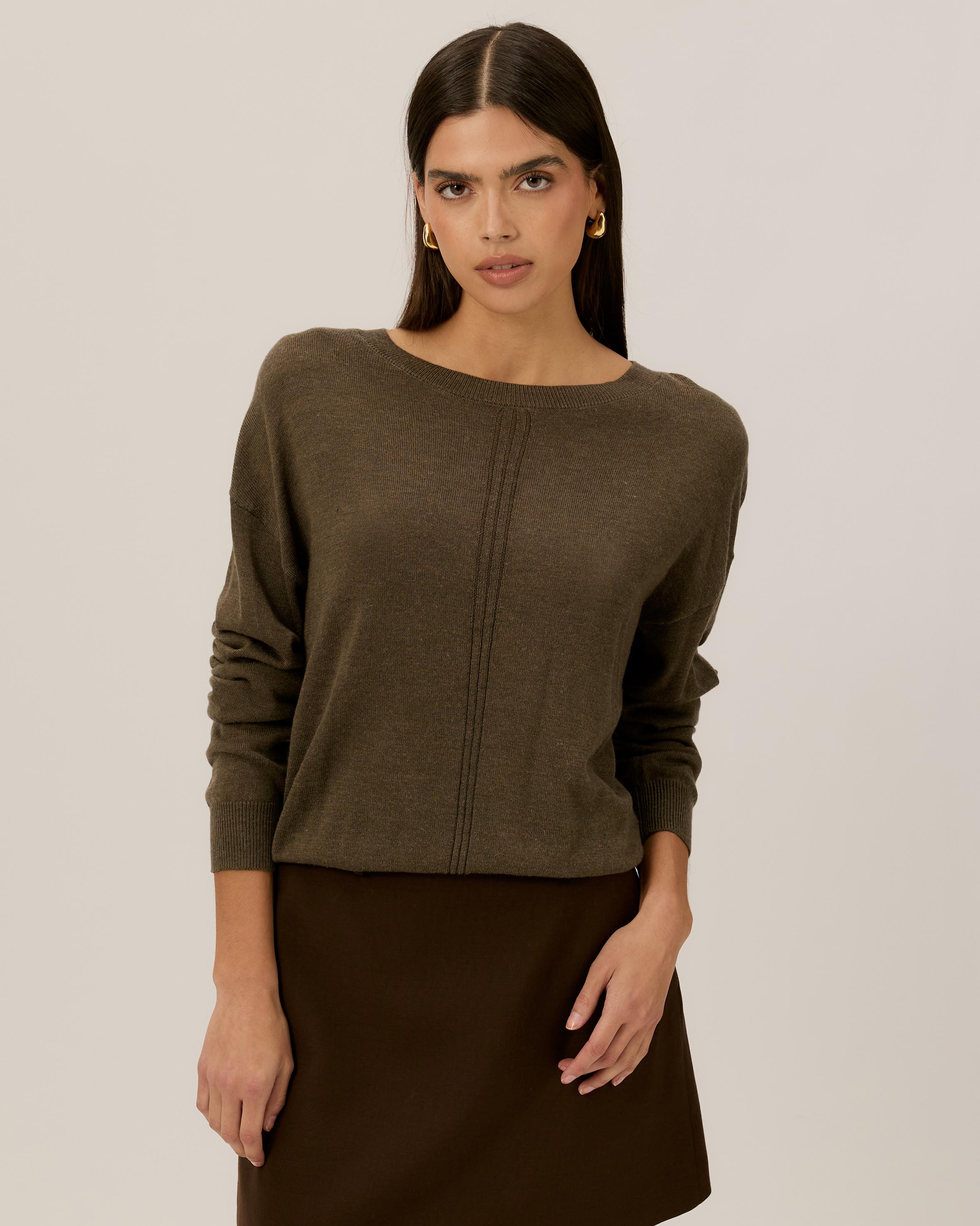 Grace Boat Neck Jumper