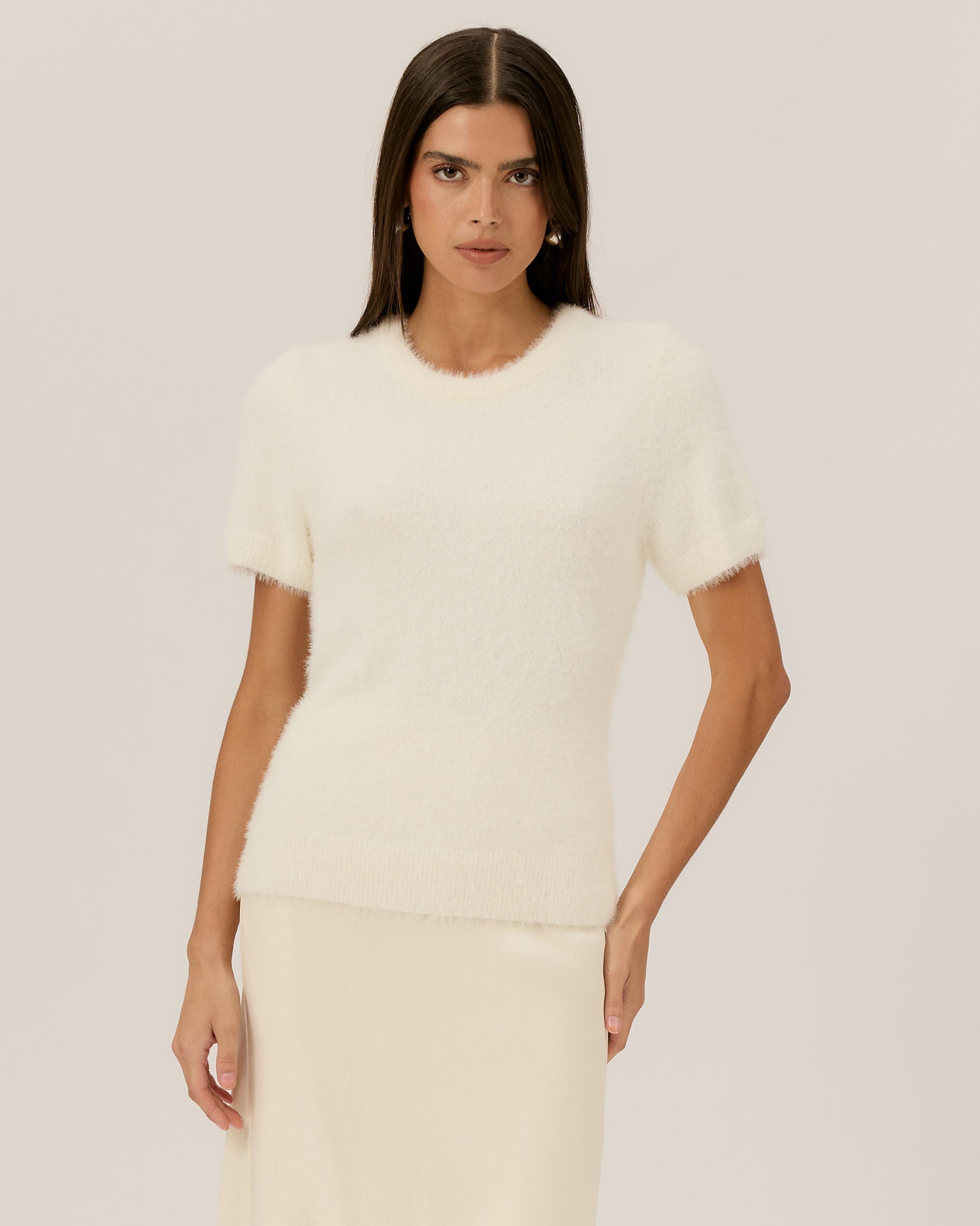 Wren Crew Neck Knit Top
