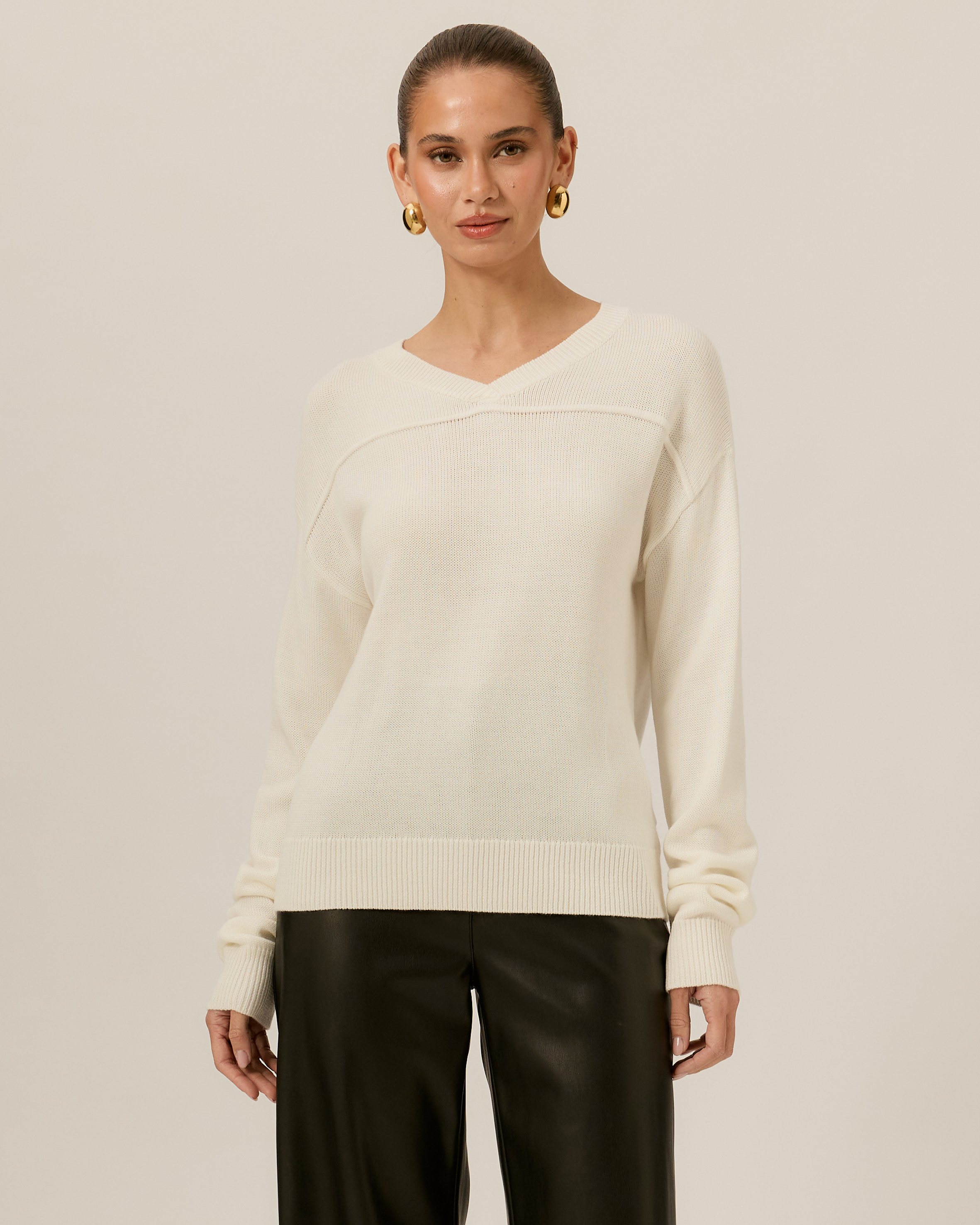 Clara V-Neck Jumper