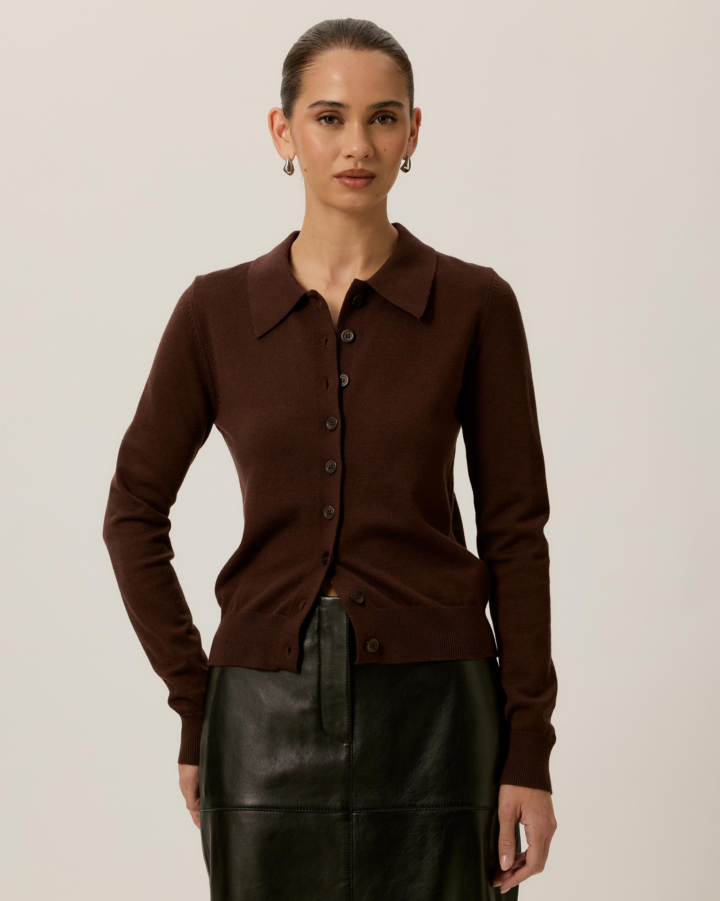 Hazel Button Through Cardigan