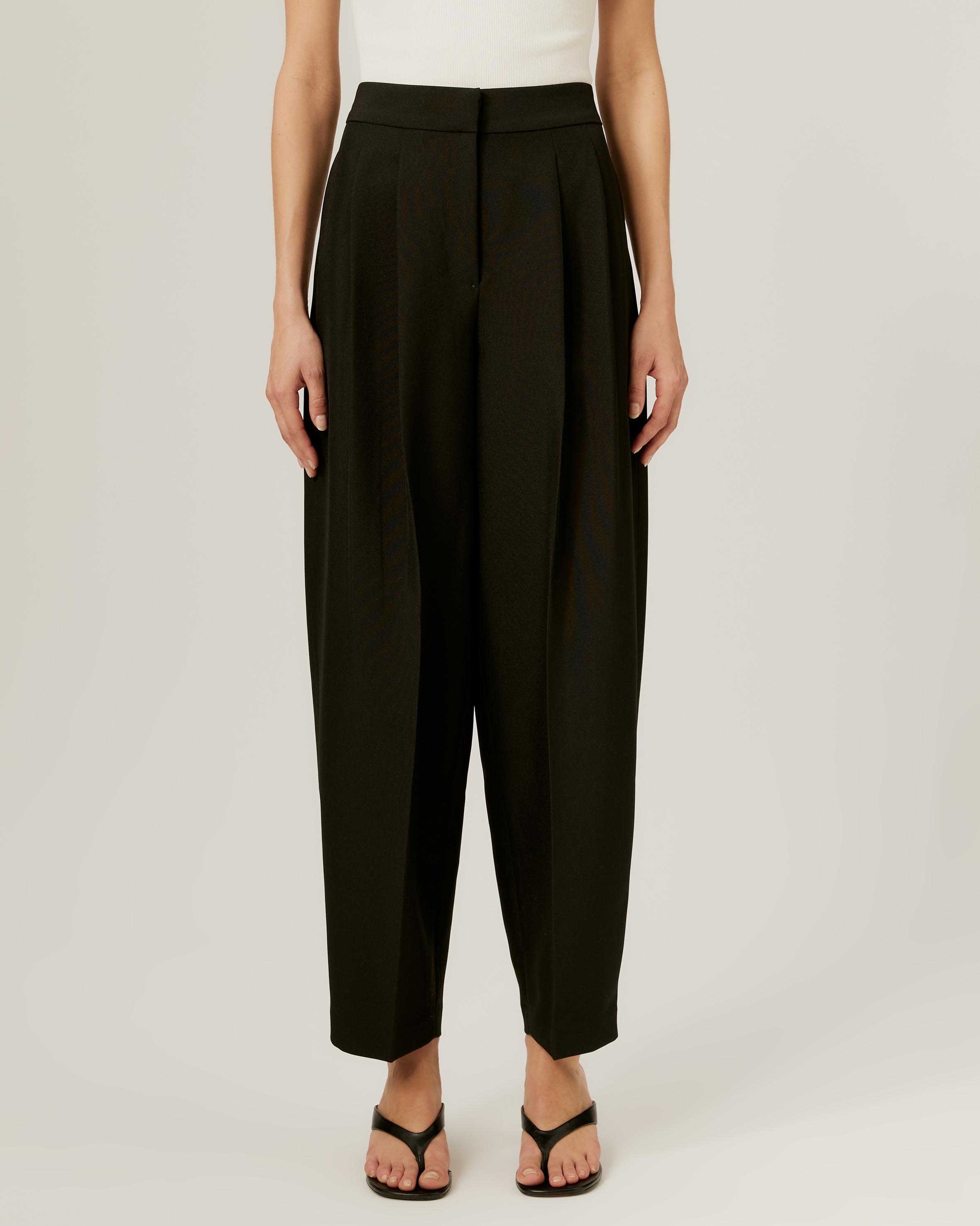 Crop Suit Pants