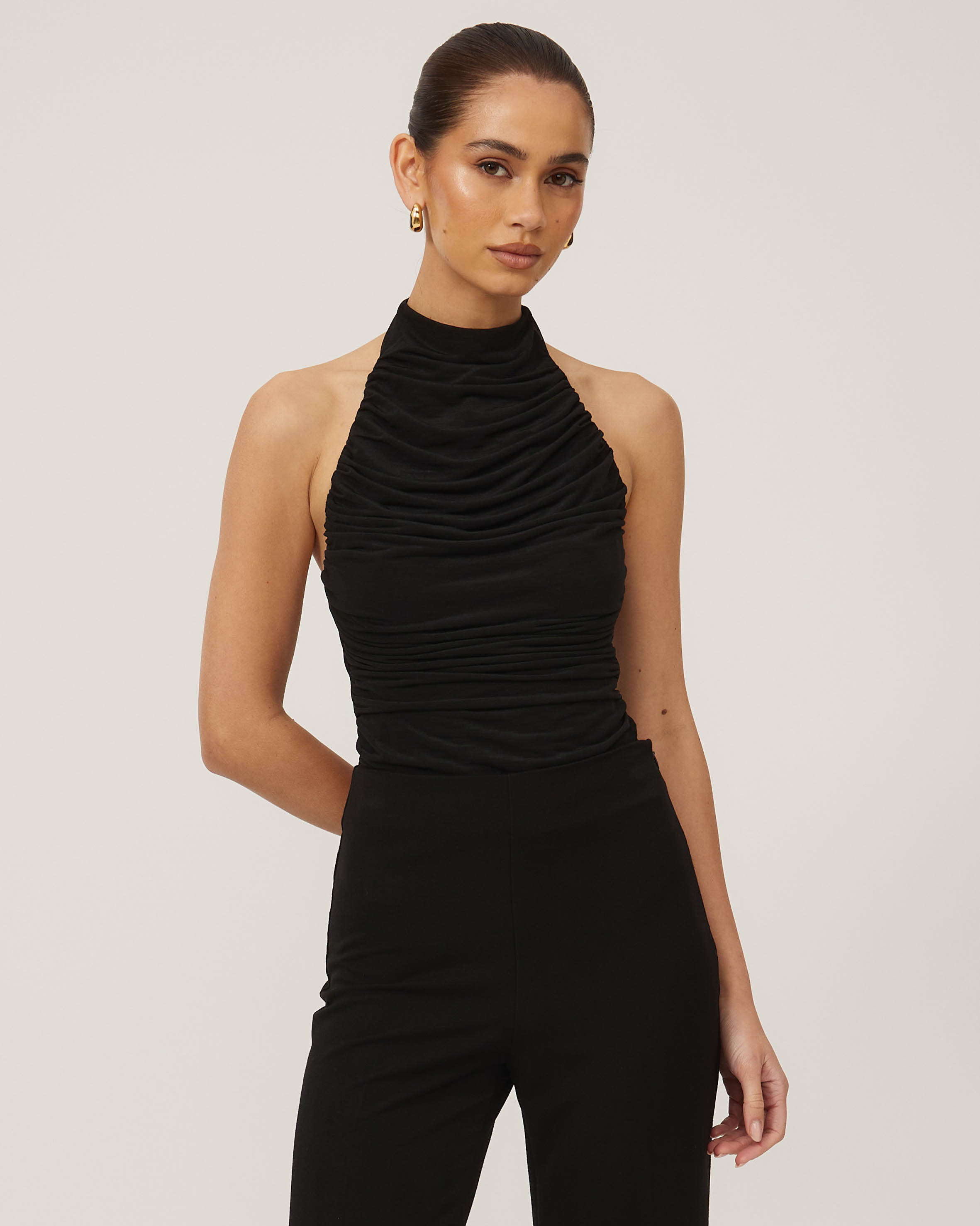 Rouched Bodysuit