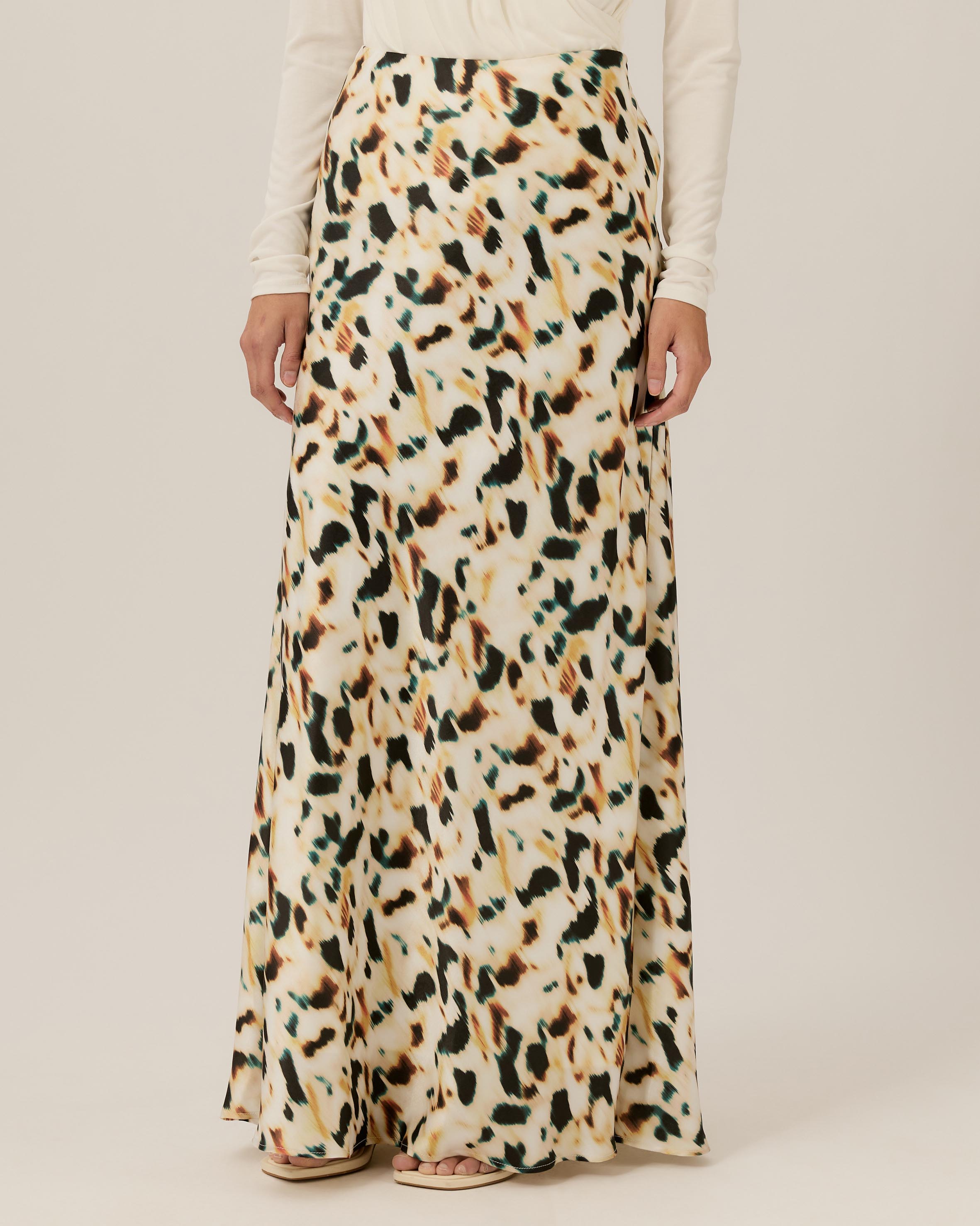 Morgan Printed Maxi Skirt