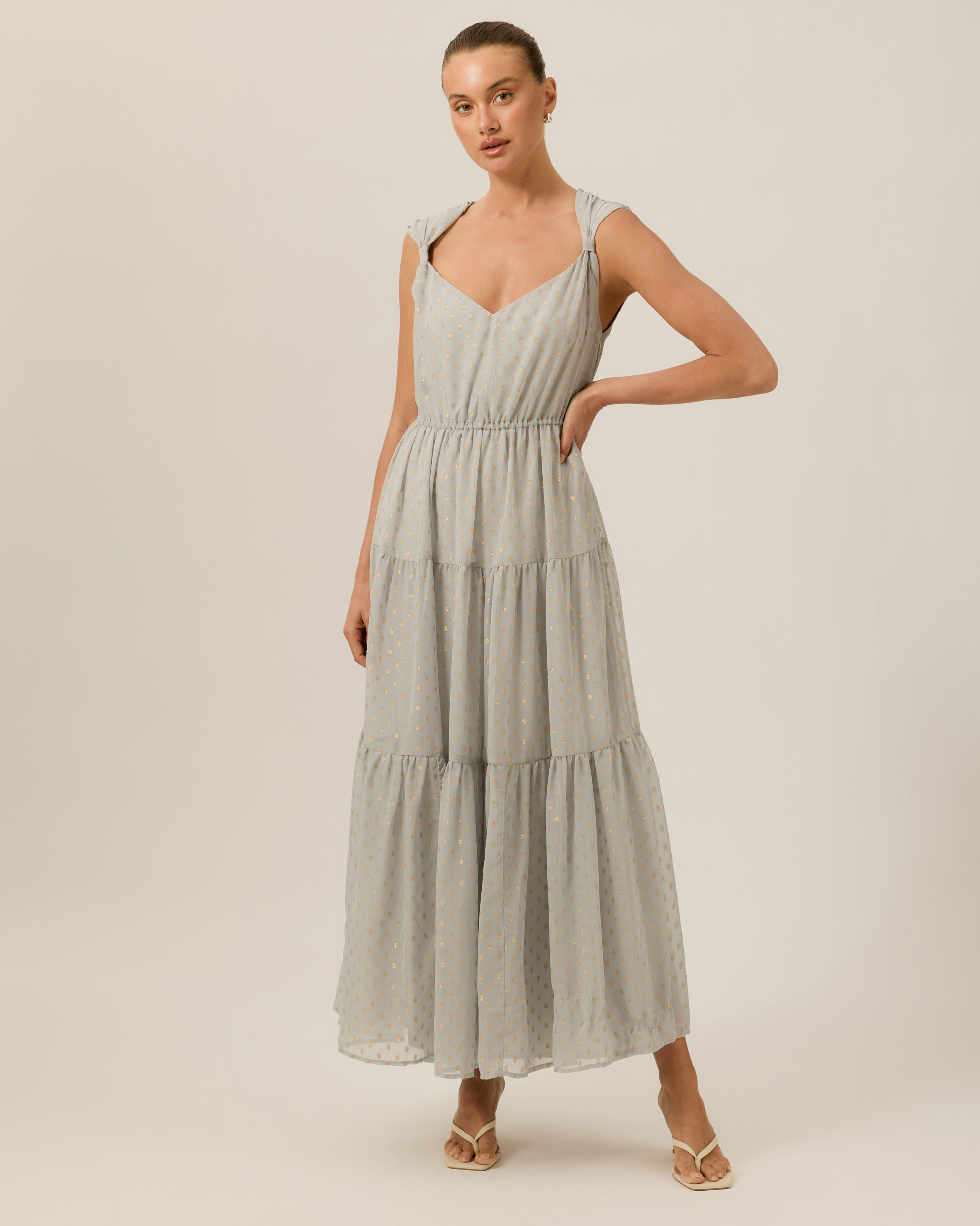 Betty Tiered Midi Dress