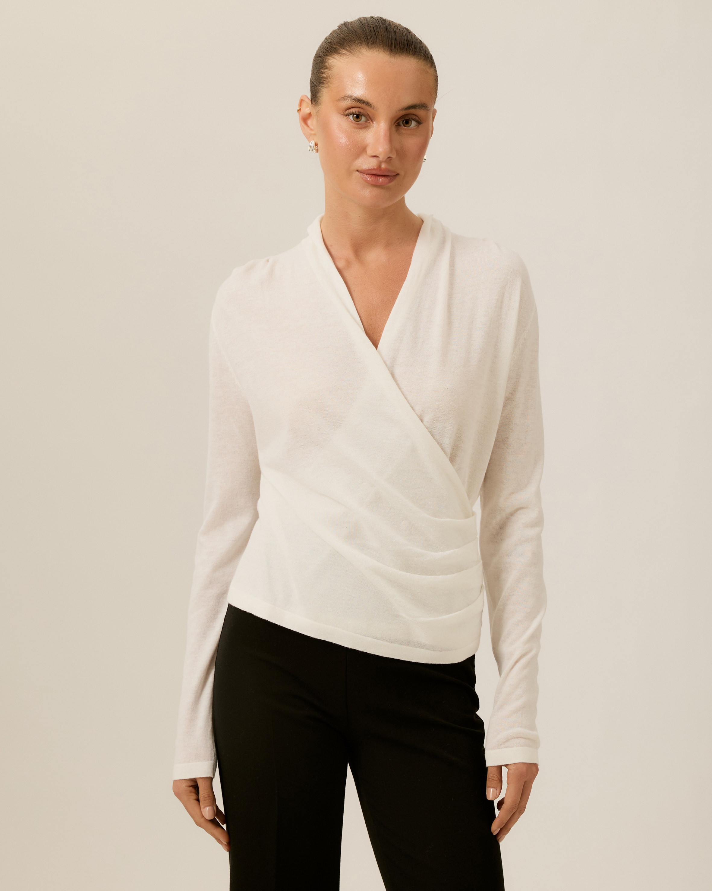Drape Knit Top