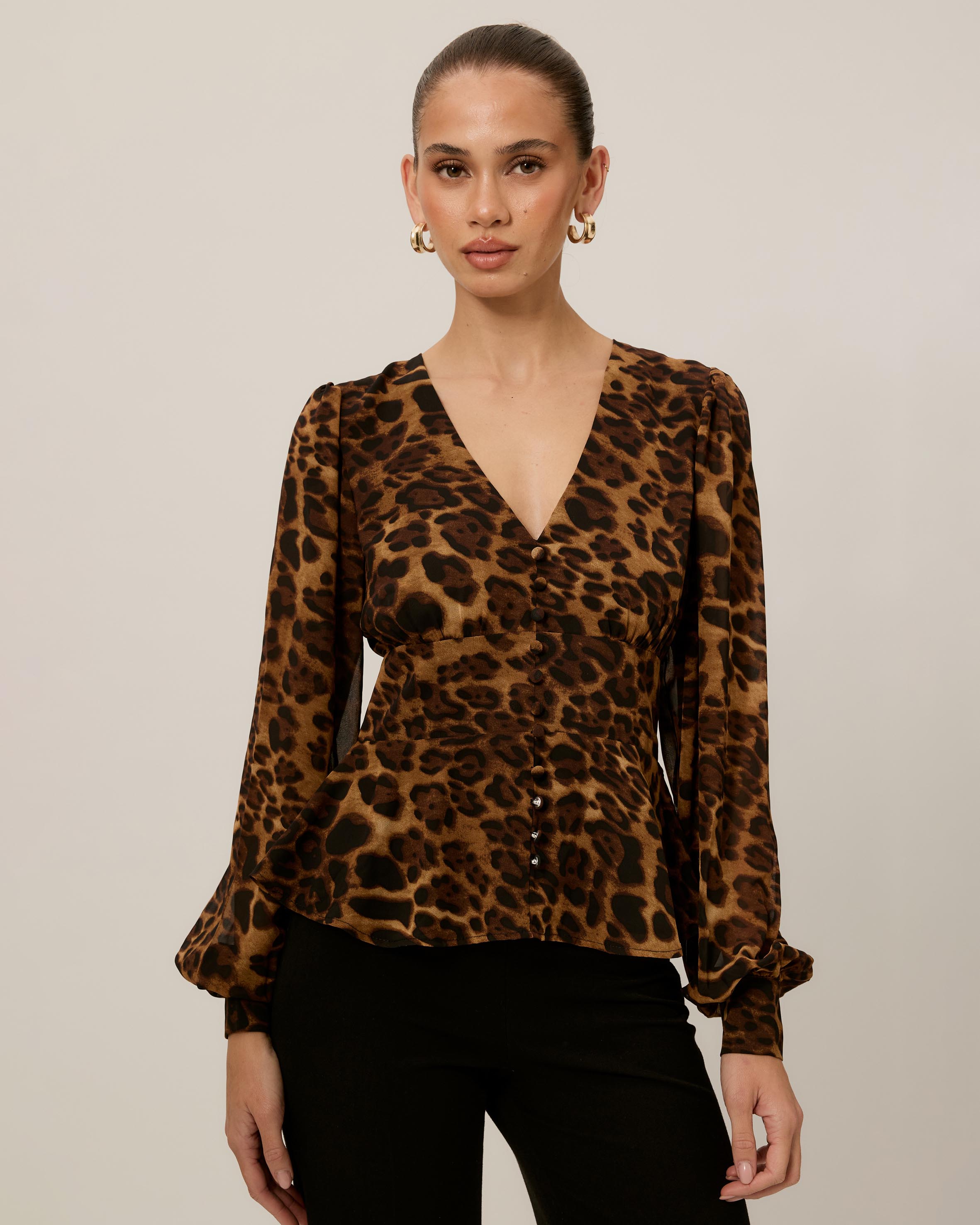 Kaia Printed Blouse