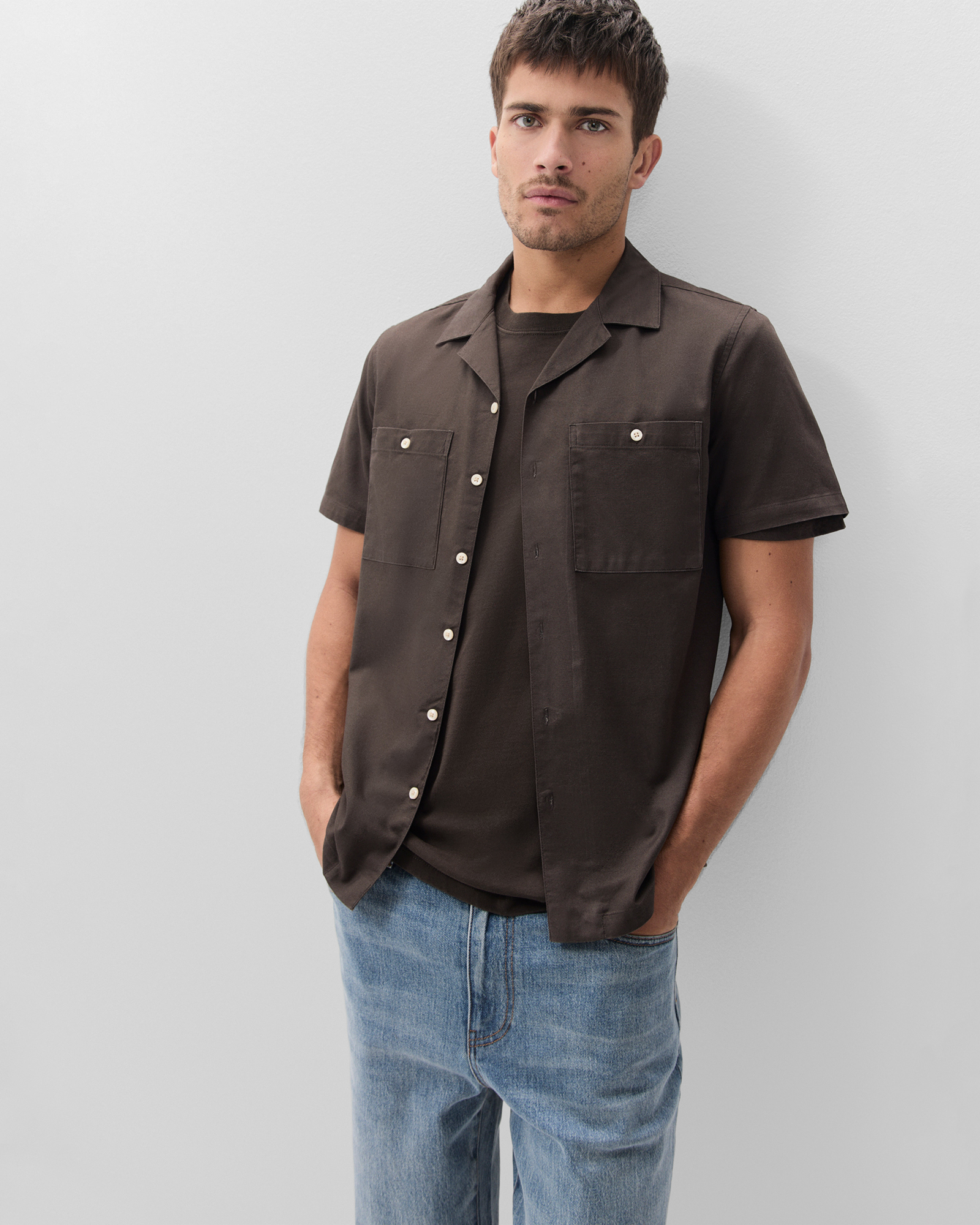 Brushed Safari Regular Fit Shirt