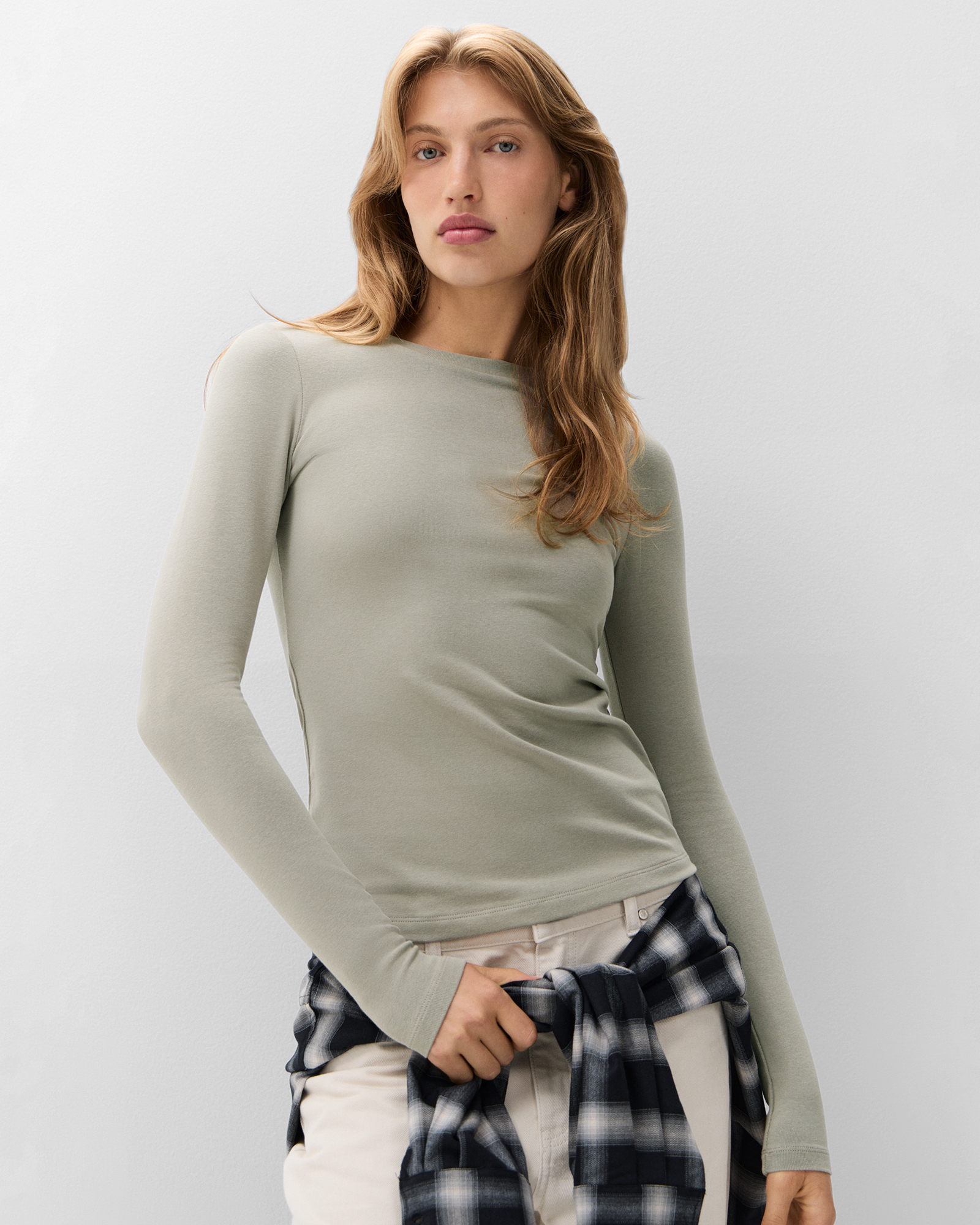 Aus Cotton Long Sleeve Tee