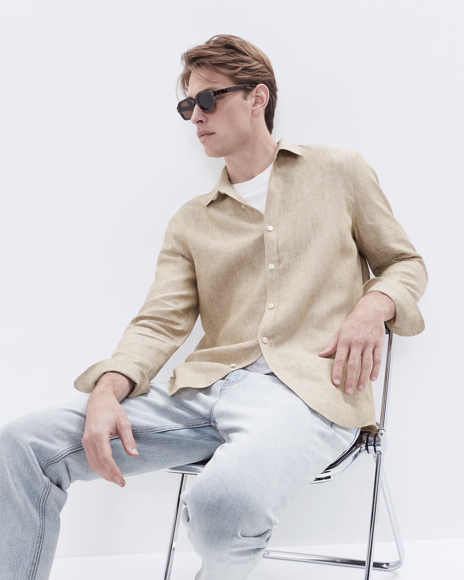 Linen Regular Fit Shirt
