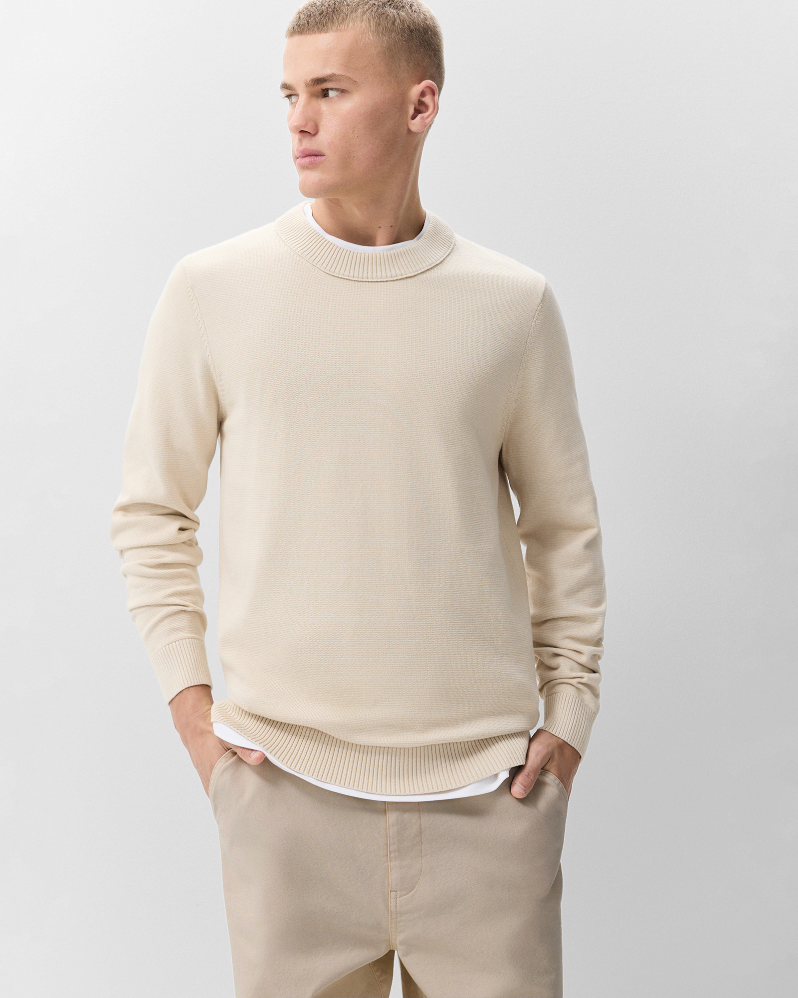 Lightweight Crew Knit