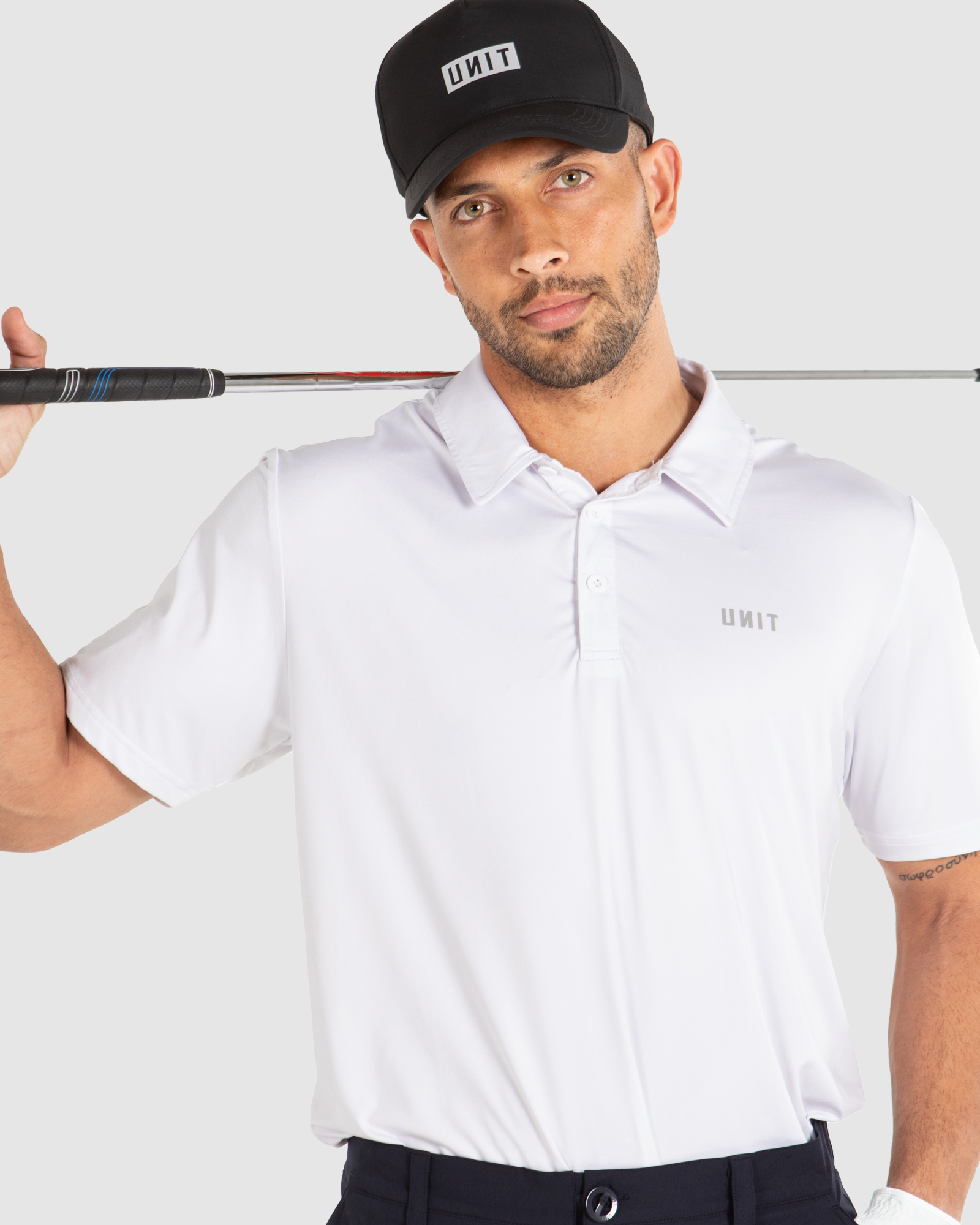 UNIT Mens Pro Flex Polo